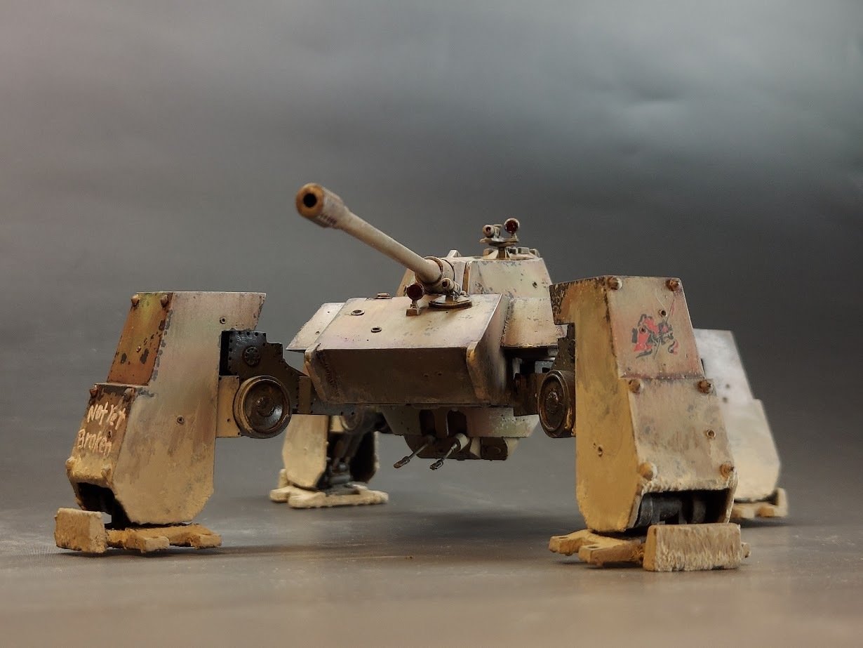 プラモデル】1/72 ドイツ軍 ビエラフースラー型 牙砲塔G型12.8cm