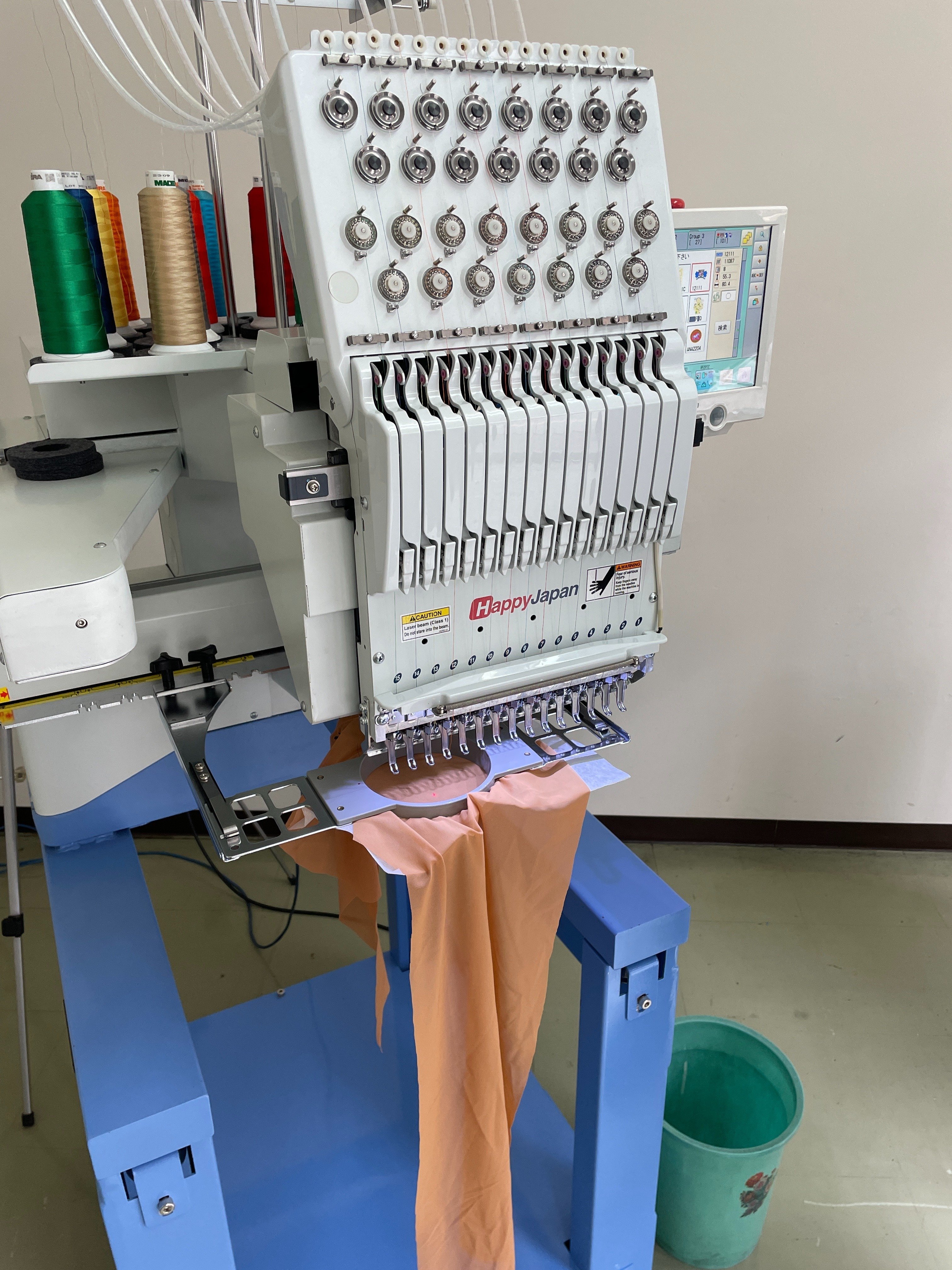 工業用刺繍ミシン ㈱バルダン社製【BEVT-Z301CA】弊社デモ機