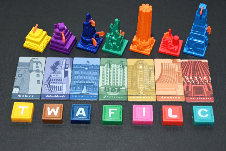 ボードゲーム：アクワイア(ACQUIRE)新版と3M版、2008年版の比較｜本