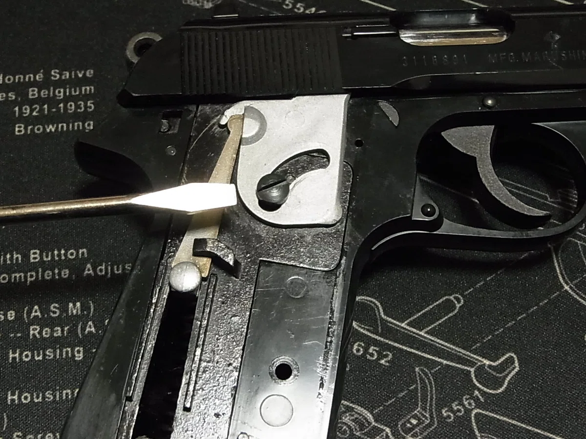 Nostalgic Toy Gun Disassembly Note Part 7: Marushin Walther PPK/S Air ...