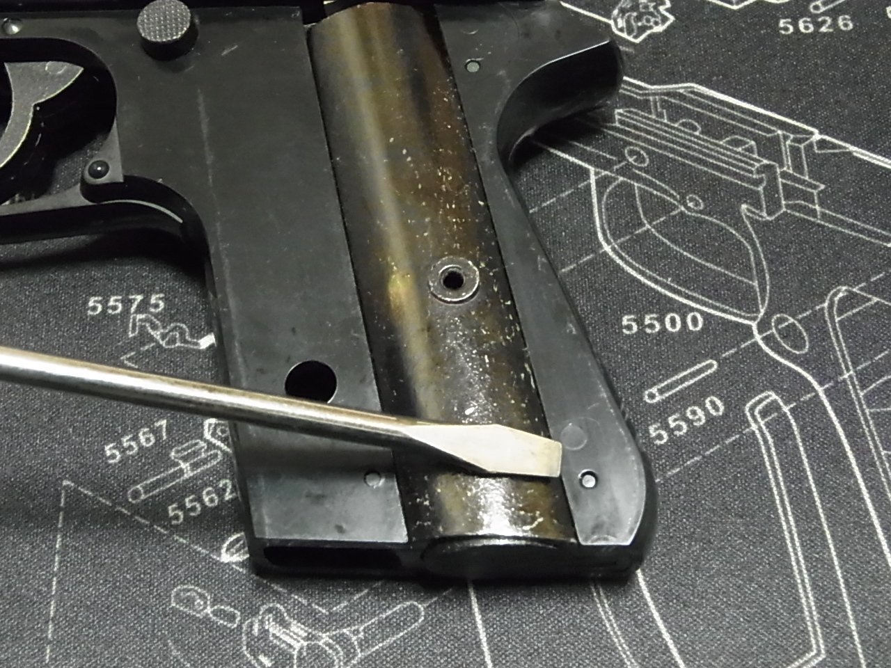 懐かしのトイガン 分解note その7 マルシン ワルサーPPK/S｜も