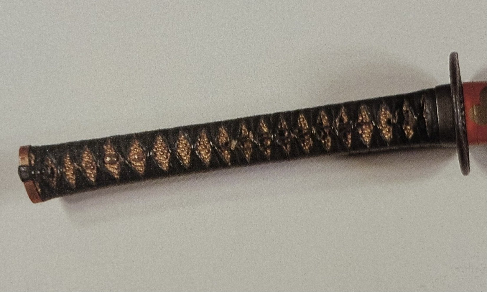 時代物　武具　拵え　柄　短刀拵え　鮫皮　江戸時代前期 時代物 武具 拵え 柄 短刀拵え 鮫皮 江戸時代前期