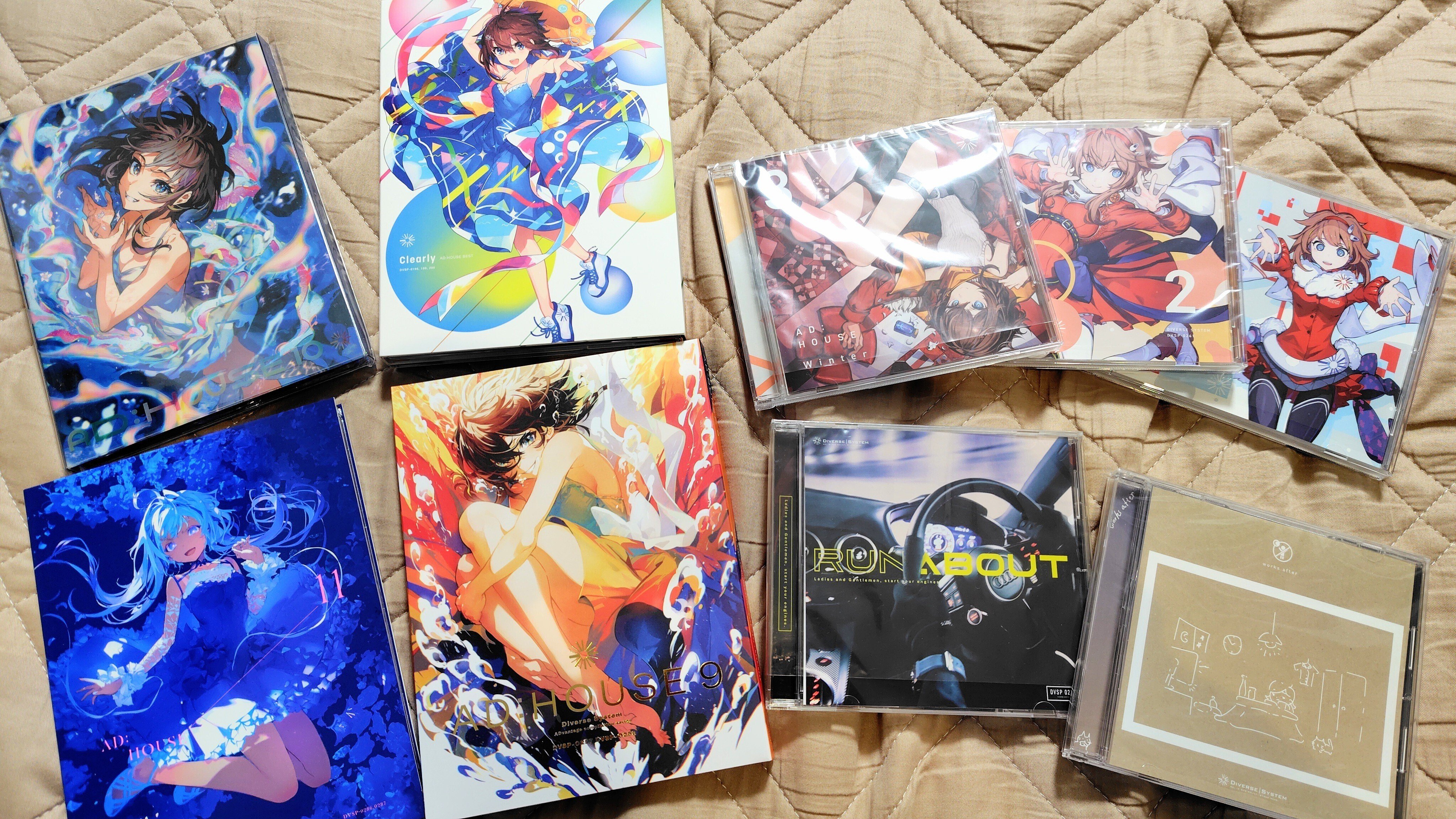 AD:HOUSE CD まとめ 2025年最初の「爆買い」的なおハナシ。｜小野宮 拓司