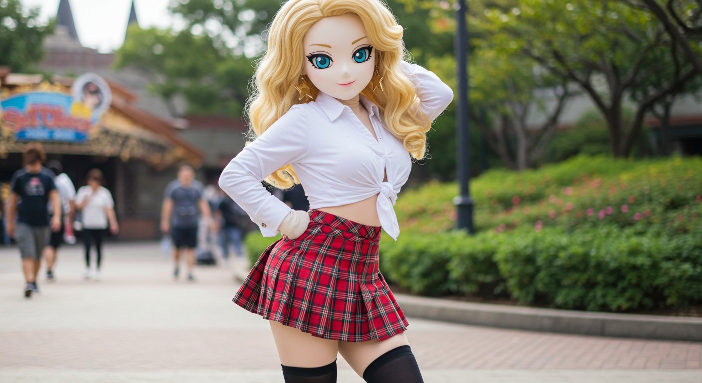 ImageFX】着ぐるみ（美少女マスク）について考える・弐｜ななみね|らいが