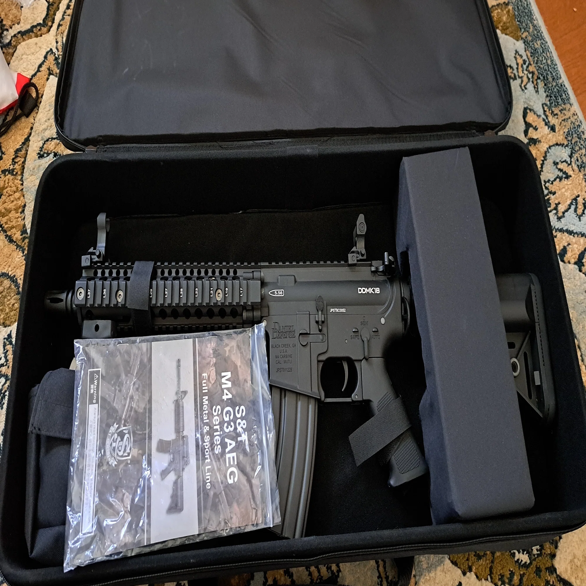 S&T DD MK18 Mod.1 G3電動ガン フルメタル電動ガン｜郭公