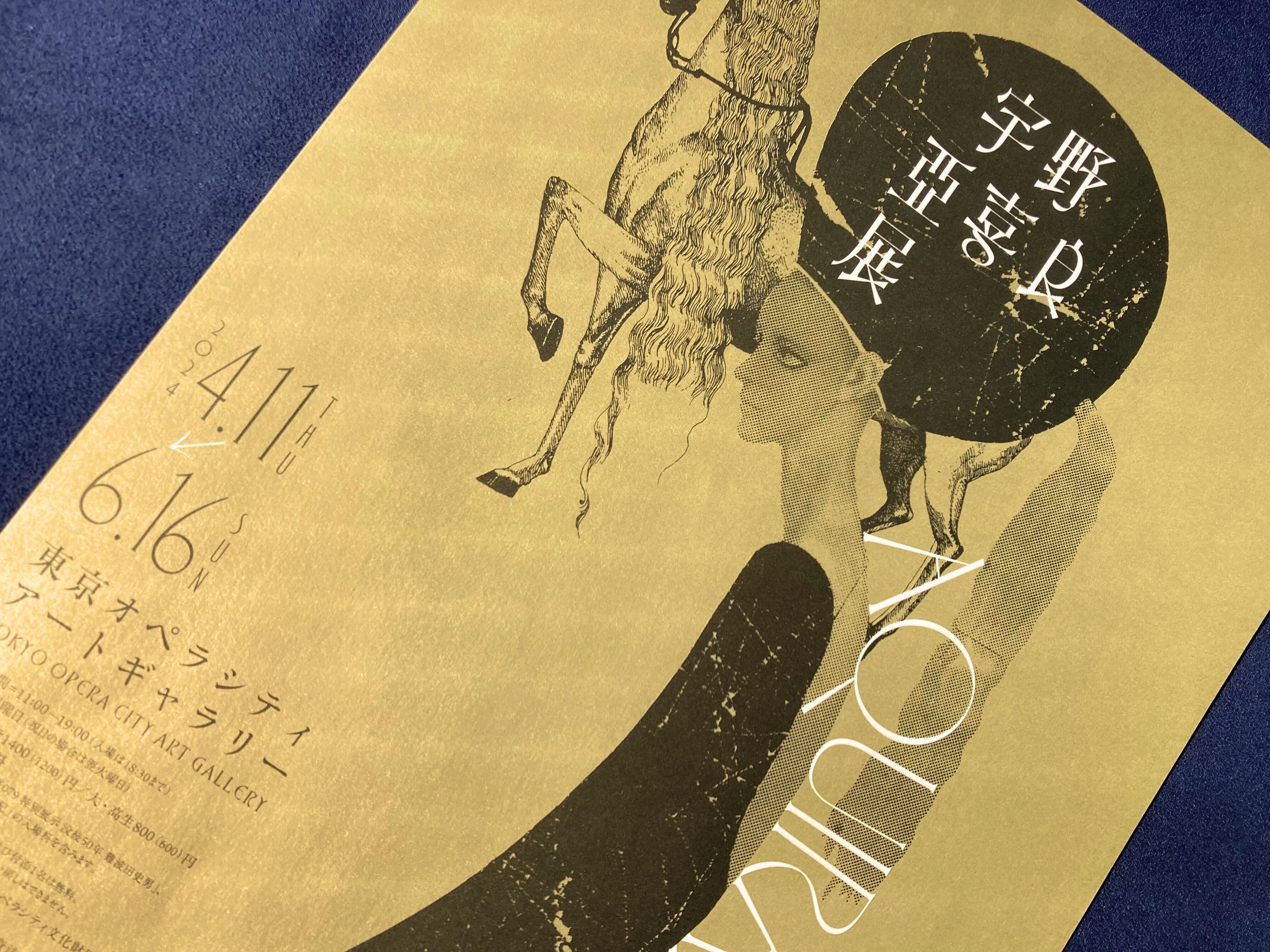 あなたを展示へ連れゆくデザイン！「おちらしさんアワード2024～美術版