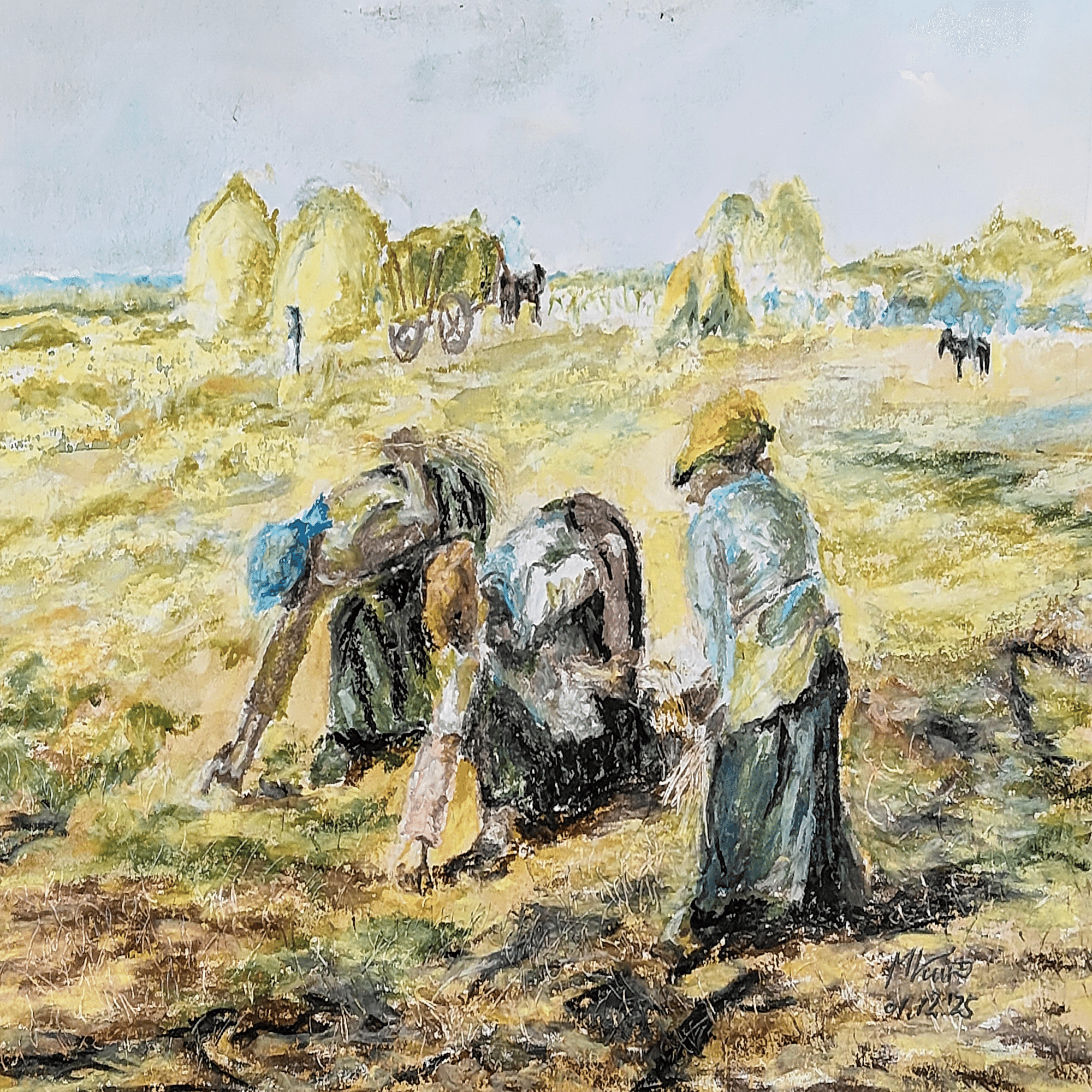 画家の心 美の追求 第95回「ジャン＝フランソワ・ミレー 『落穂拾い