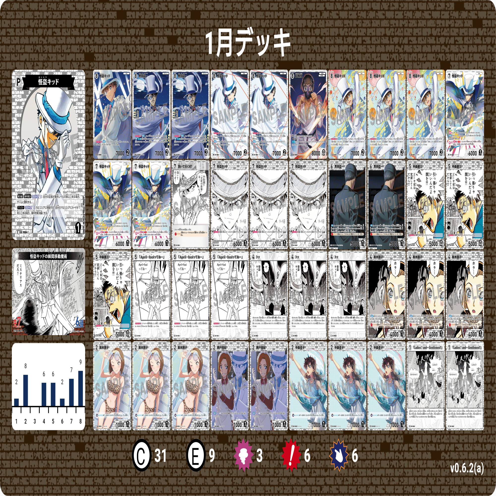 初心者でもコナンカードゲームのチャレンジ戦に行くぞ！行くぞ！行くぞ