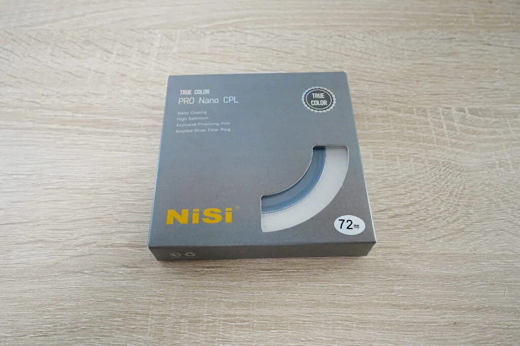 ほぼ新品／NiSi PRO Nano CPL フィルター 82mm