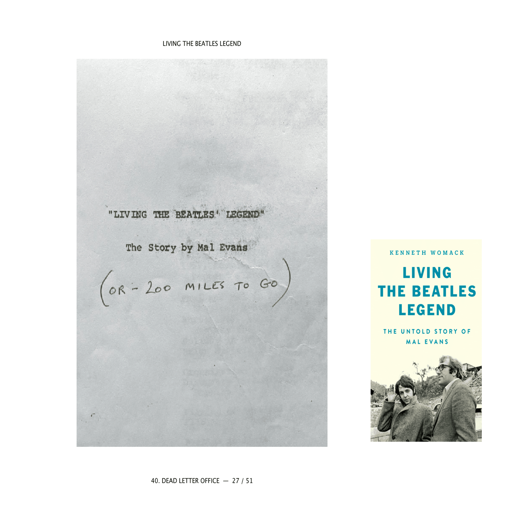 ビートルズを支えた男、マルの壮絶な人生➀｜Mihowell〈ビートルズ妄想家〉