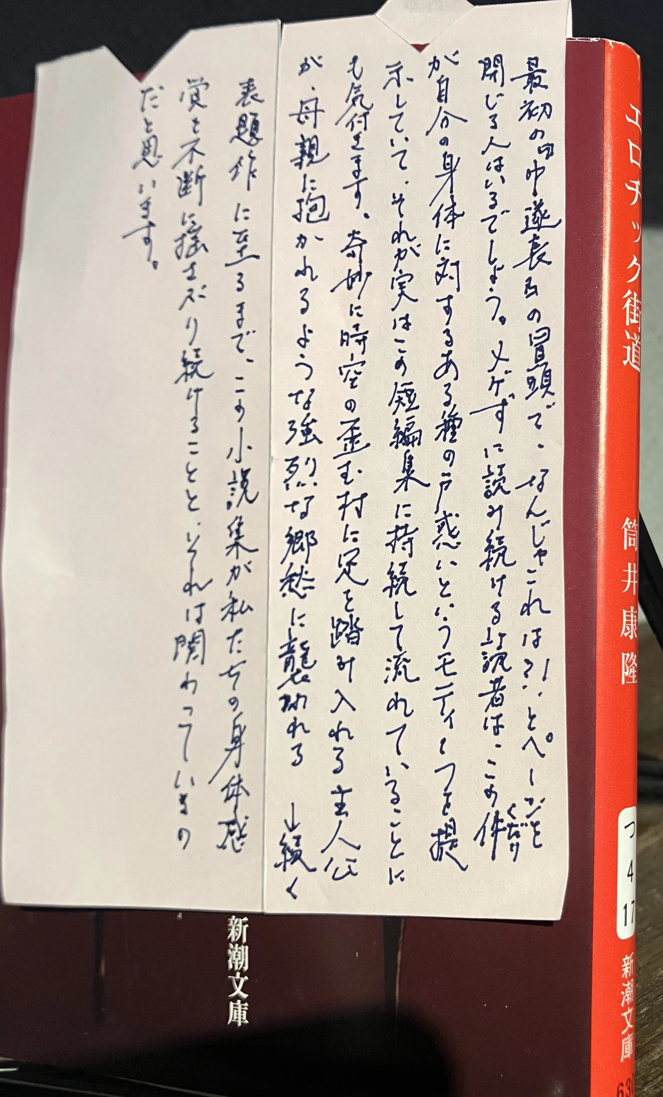 筒井康隆の『エロチック街道』｜寺本郁夫