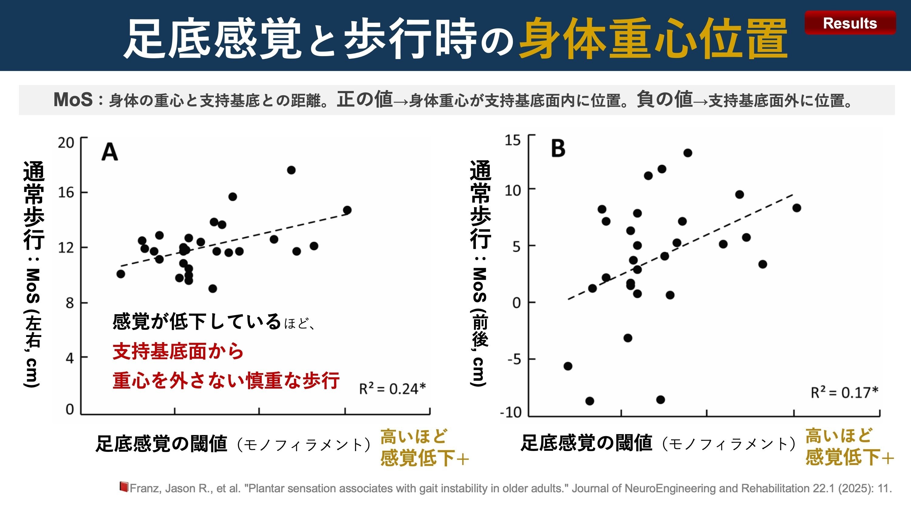 高齢者の足底感覚と歩行不安定性｜Super Human | 理学療法士