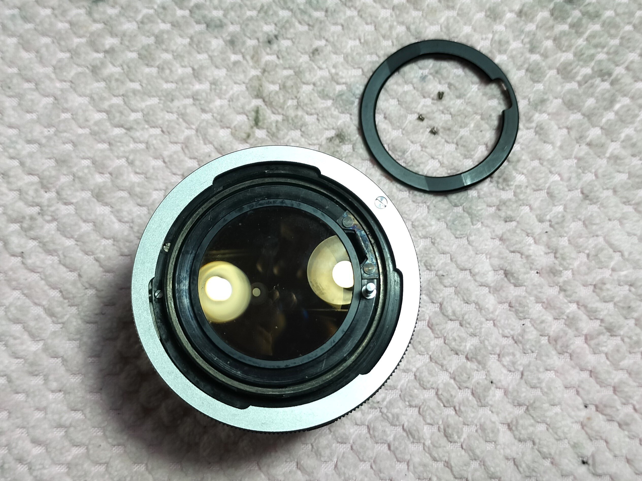 Canon FL 58mm F/1.2の分解|フィルムカメラ修理のアクアカメラ Canon FL 58mm F/1.2の分解|フィルムカメラ修理のアクアカメラ