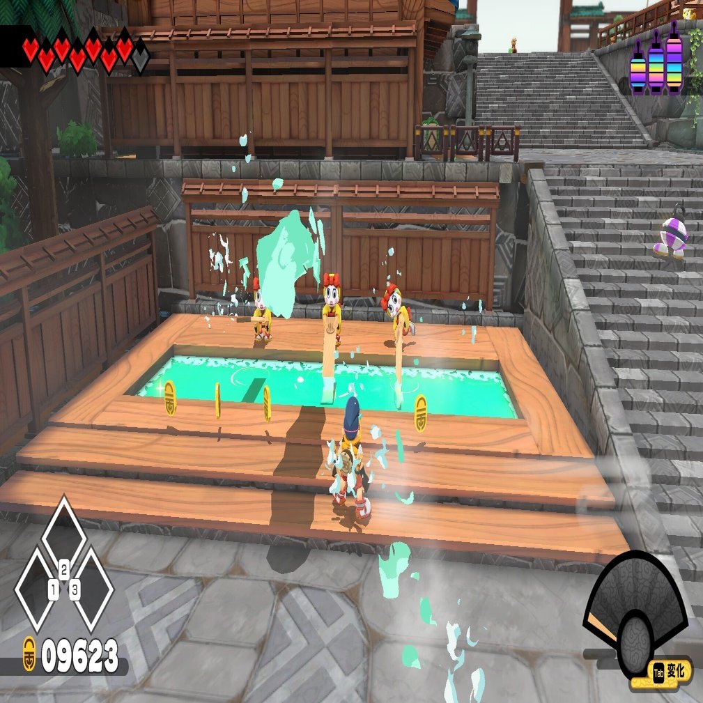 ゲームレビュー：御伽活劇 豆狸のバケル ～オラクル祭太郎の祭難！！～【#2】｜ふぁる先生