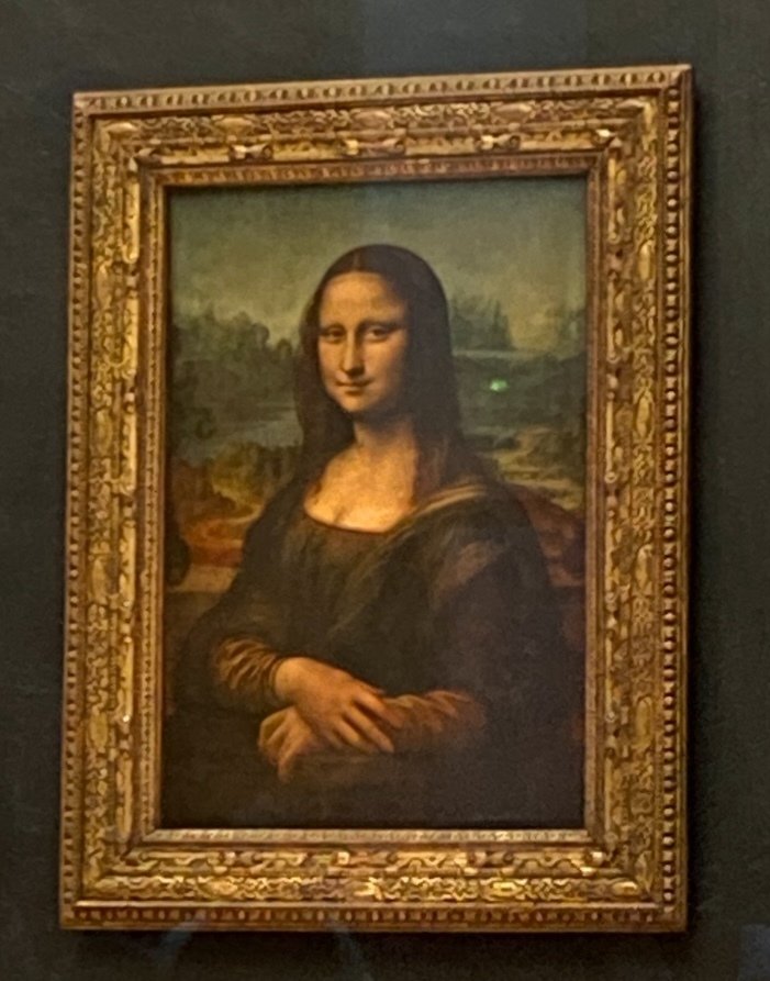 ヴィンテージ モナリザ 油絵風 木製金枠 半世紀前 ルーヴル美術館 ヴィンテージ モナリザ 油絵風 木製金枠 半世紀前 ルーヴル