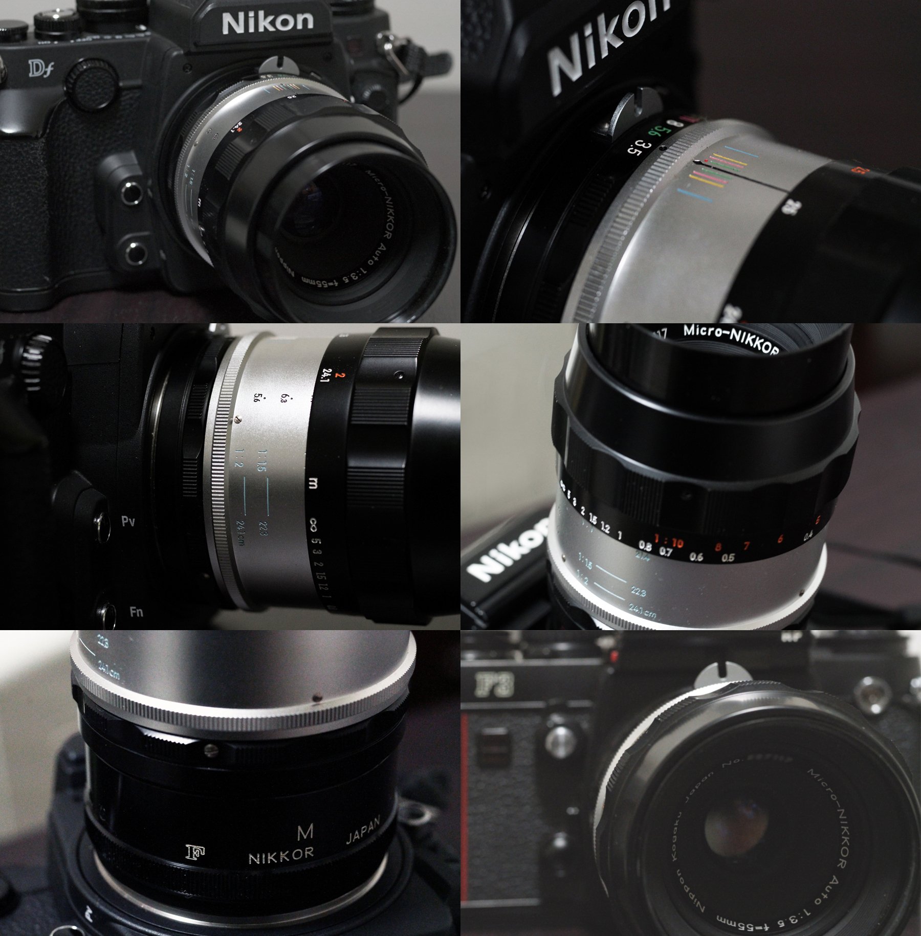 今更だけど、Nikon Df ④ 状態のいいMicro-Nikkor Auto 55mm F3 今更だけど、Nikon Df ④ 状態のいいMicro-Nikkor Auto 55mm F3