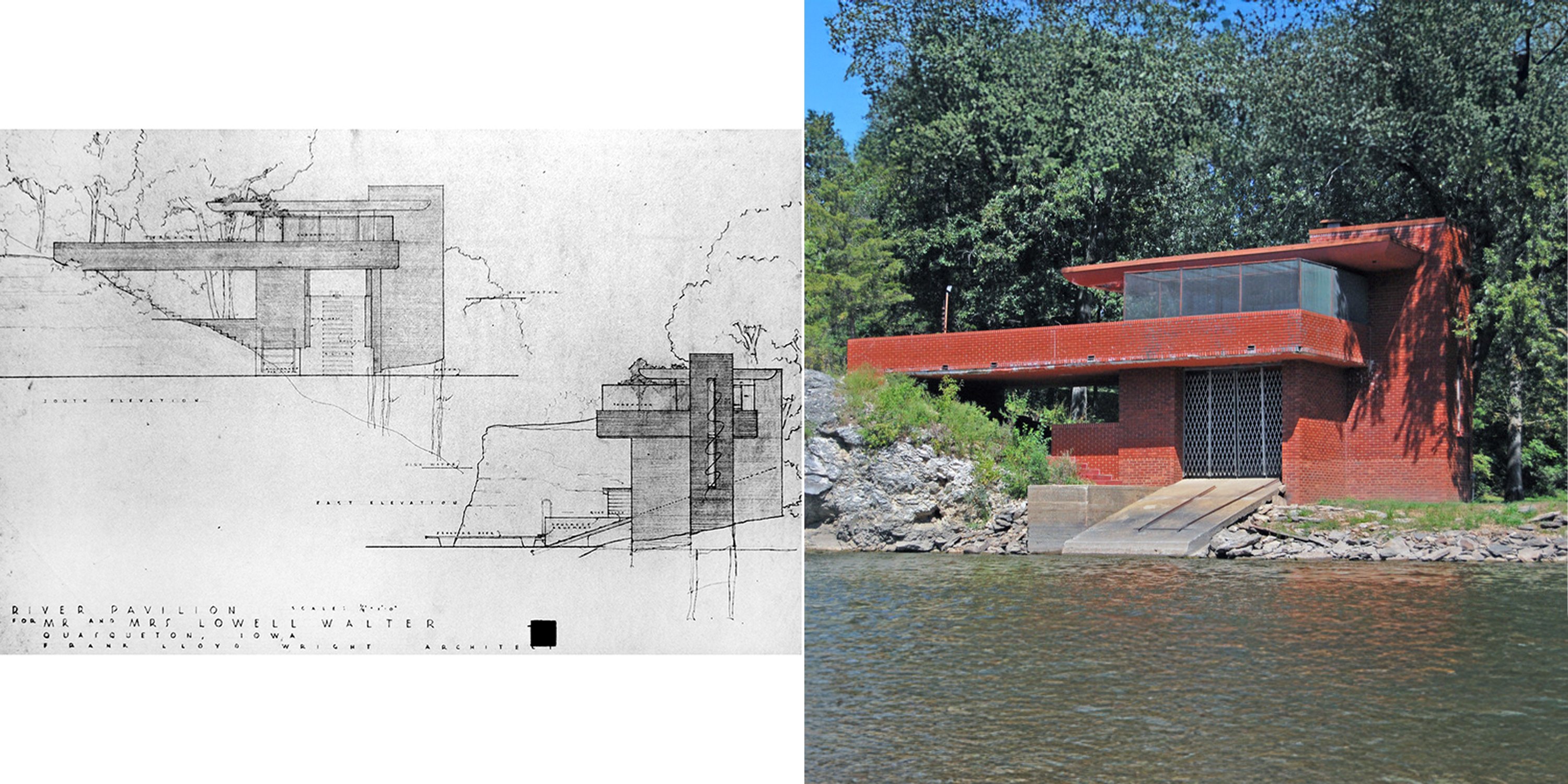 FALLINGWATER  フランク　ロイド　FRANK LLOYD 落水荘 フランク・ロイド・ライト Fallingwater Frank Lloyd