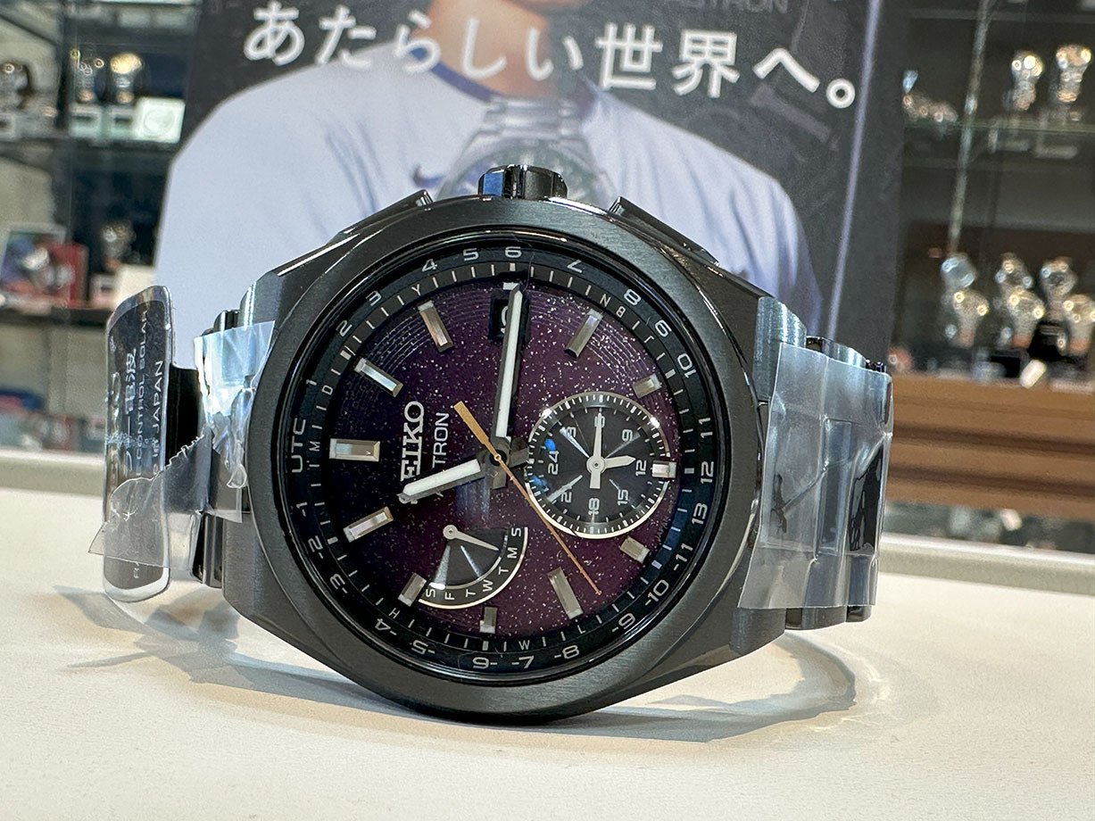 新作…星に願いを…初登場♡希少石ブラックサンストーン。秘蔵っ子ダイヤ18石入り♡ セイコー アストロン Nexter “Starry Sky” 2025 限定モデル｜大西時計