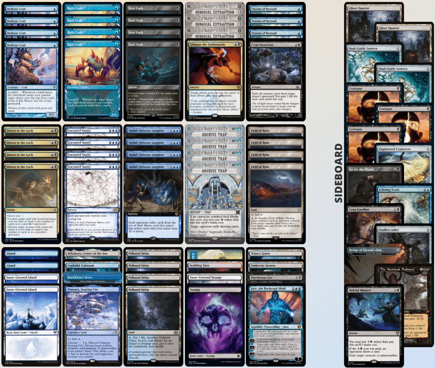 MTG 青黒LO デッキ＆サイドボード 最終値下げ！ MTG 青黒LO デッキ＆サイドボード 最終値下げ！ ShowcaseQualifier優勝