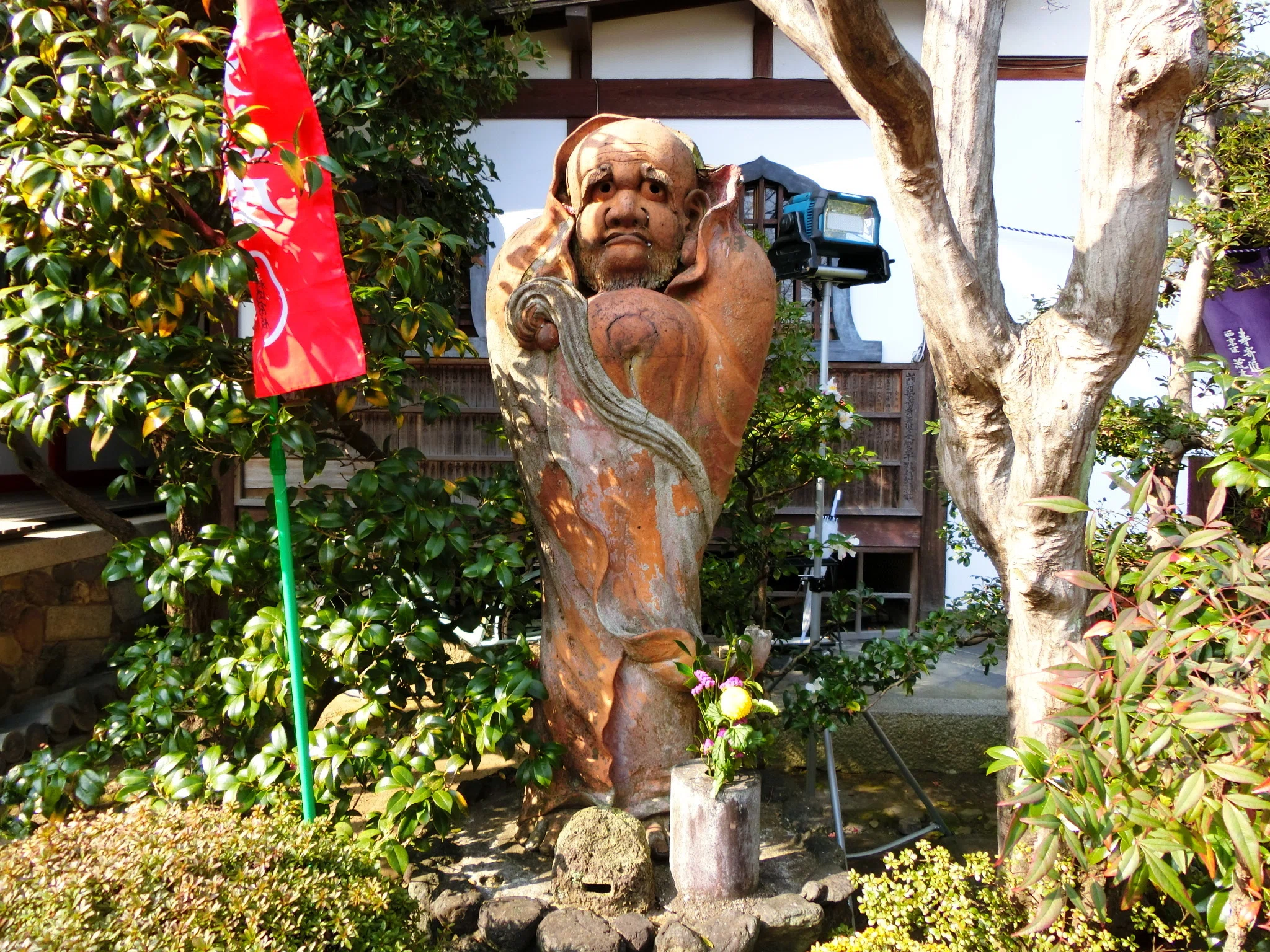 京都でいちばん達磨に会える「法輪寺 (だるま寺)」日本では珍しい等身