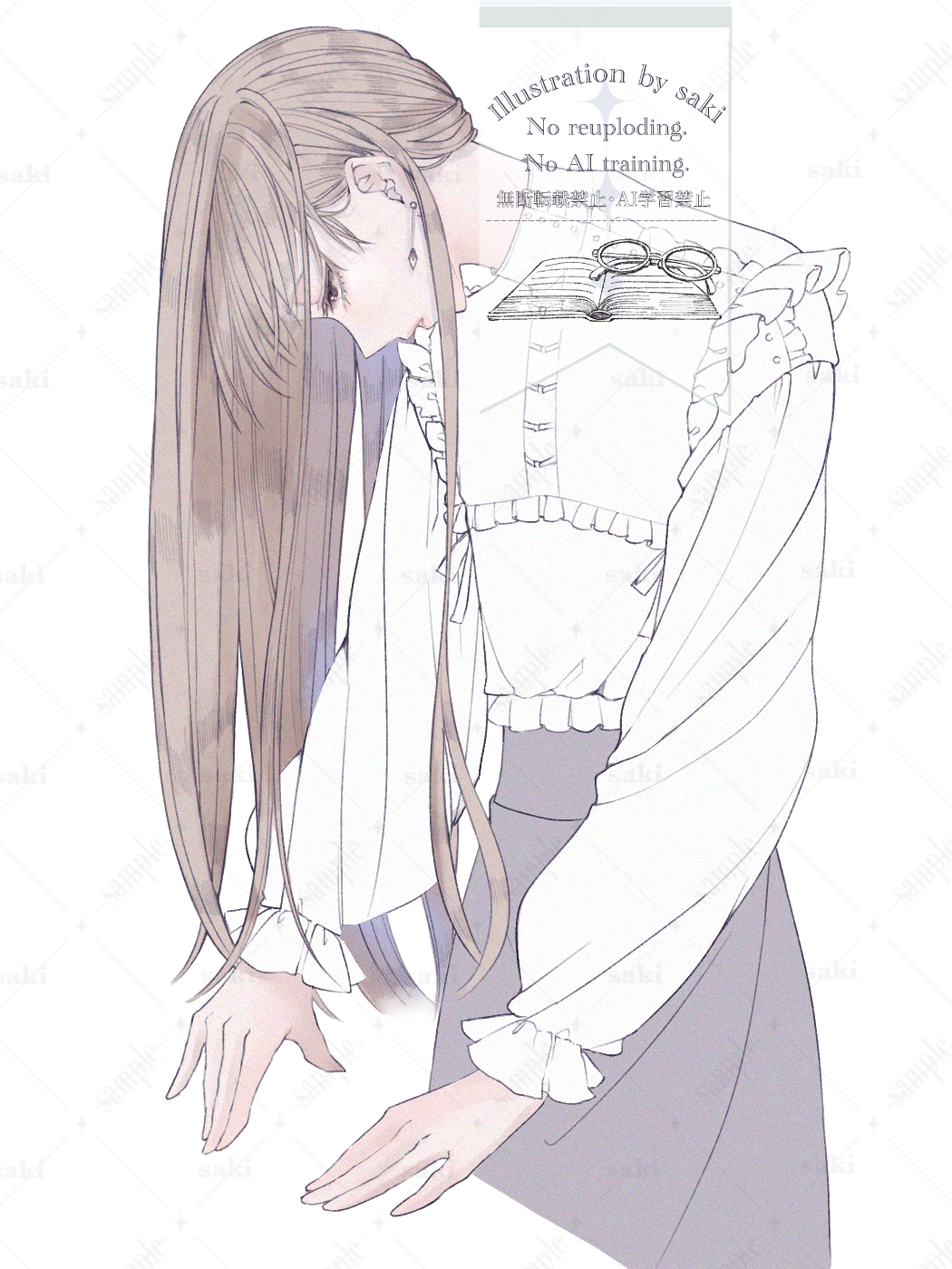購入者をイメージして絵を描きます 絵以外の趣味の話も少々。｜saki_813