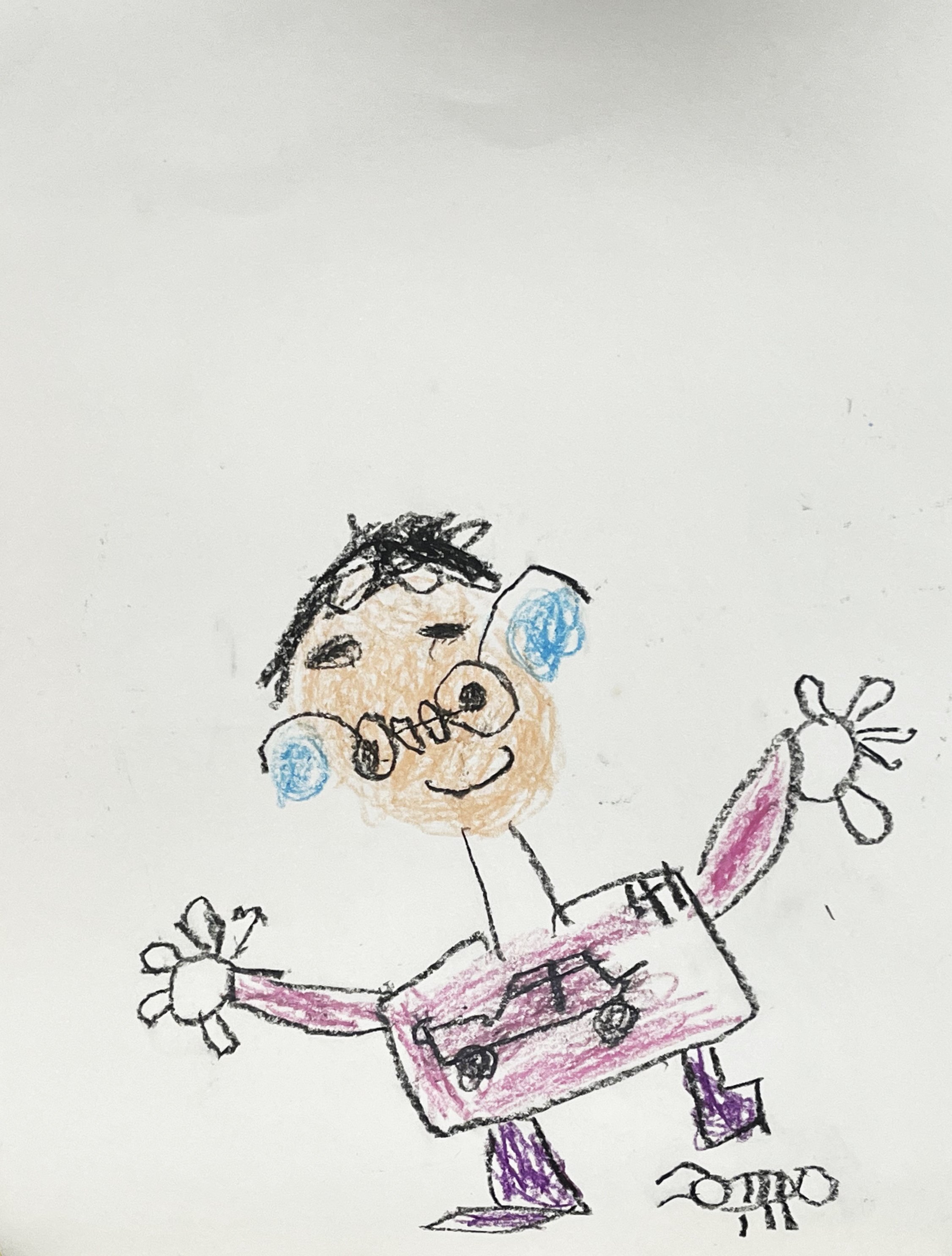 小さい頃描いた絵がでてきたよー 【その7 最終回】｜鹿角時計