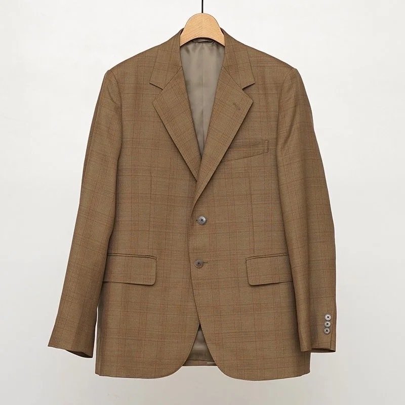 k*a様 AURALEE BLUEFACED WOOL CHECK SETUP ☆大人気商品☆ AURALEE 4 セットアップ CHECK WOOL BLUEFACED