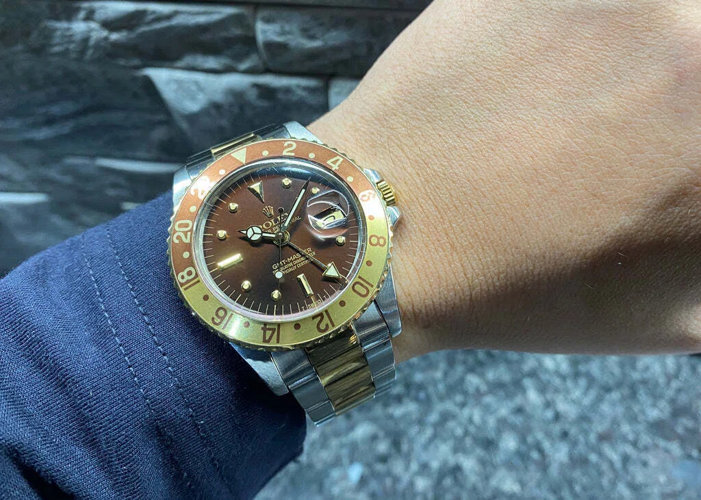 大人気 ルートビア入荷！GMTマスター 1675/3 オールトリチウム 78-79年