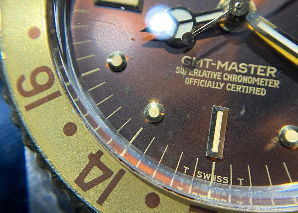 大人気 ルートビア入荷！GMTマスター 1675/3 オールトリチウム 78-79年