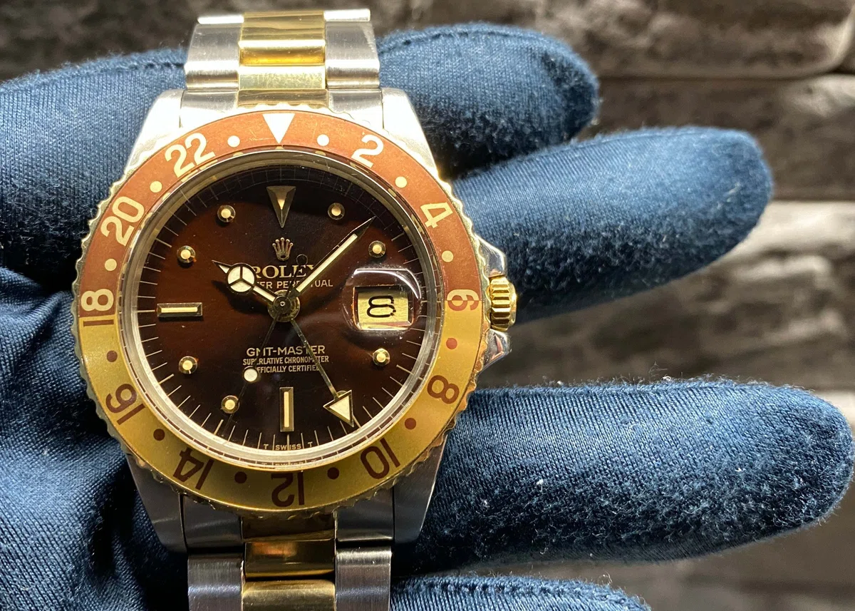 大人気 ルートビア入荷！GMTマスター 1675/3 オールトリチウム 78-79年 