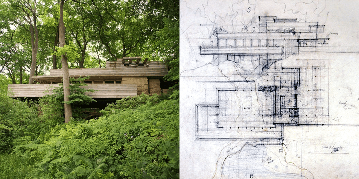 落水荘 フランク・ロイド・ライト フランク・ロイド・ライトの名作住宅「落水荘」の特徴 | Houzz