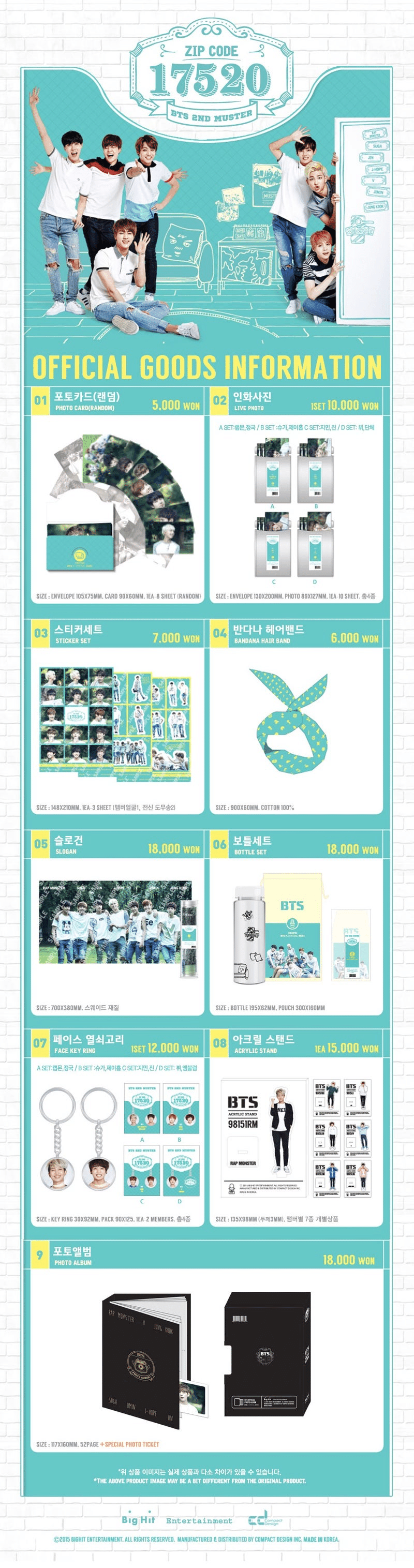BTS 2015 2016 グッズ まとめ 2nd MUSTER 3rd