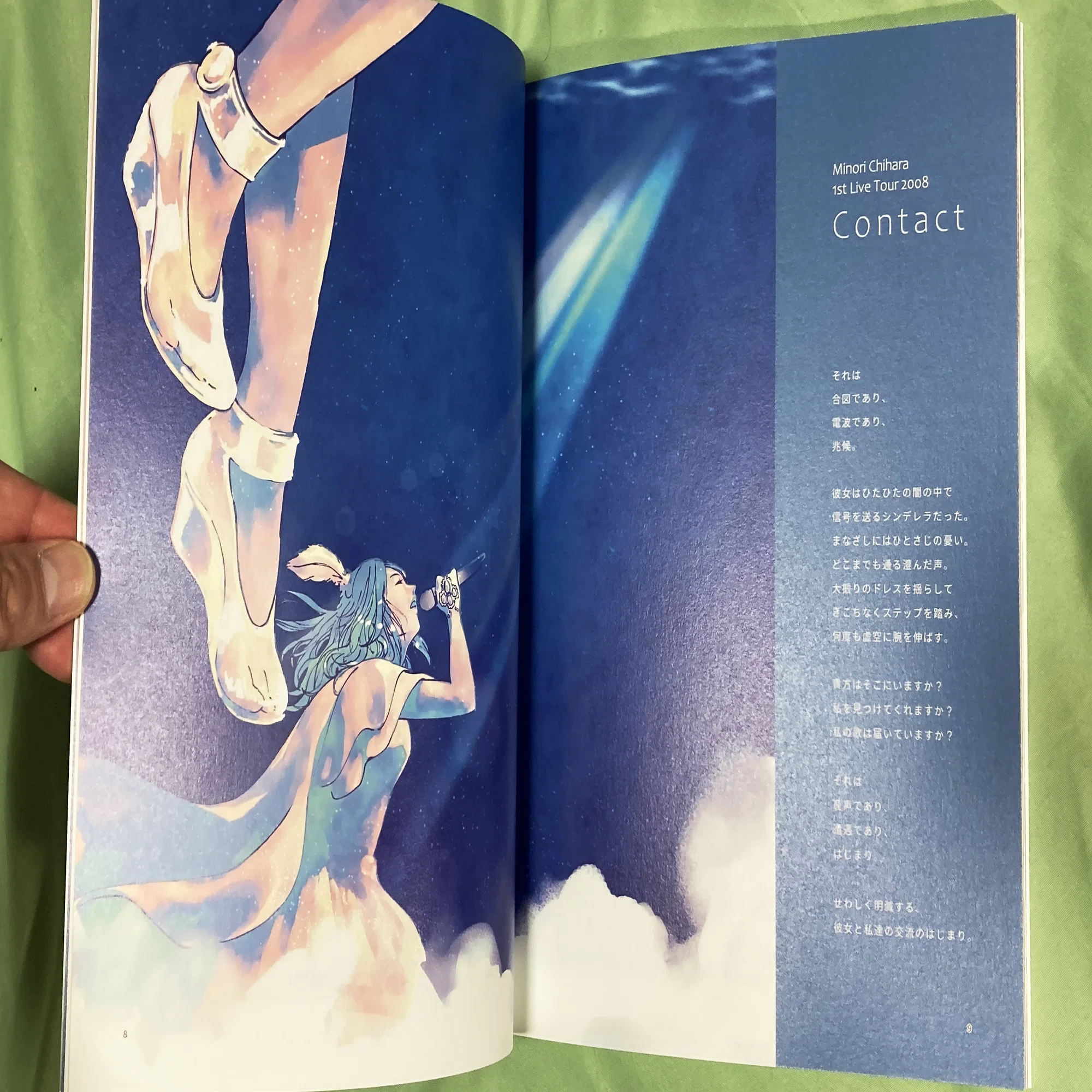 茅原実里さんのライブソフトイラスト集「Minori Chihara Live 