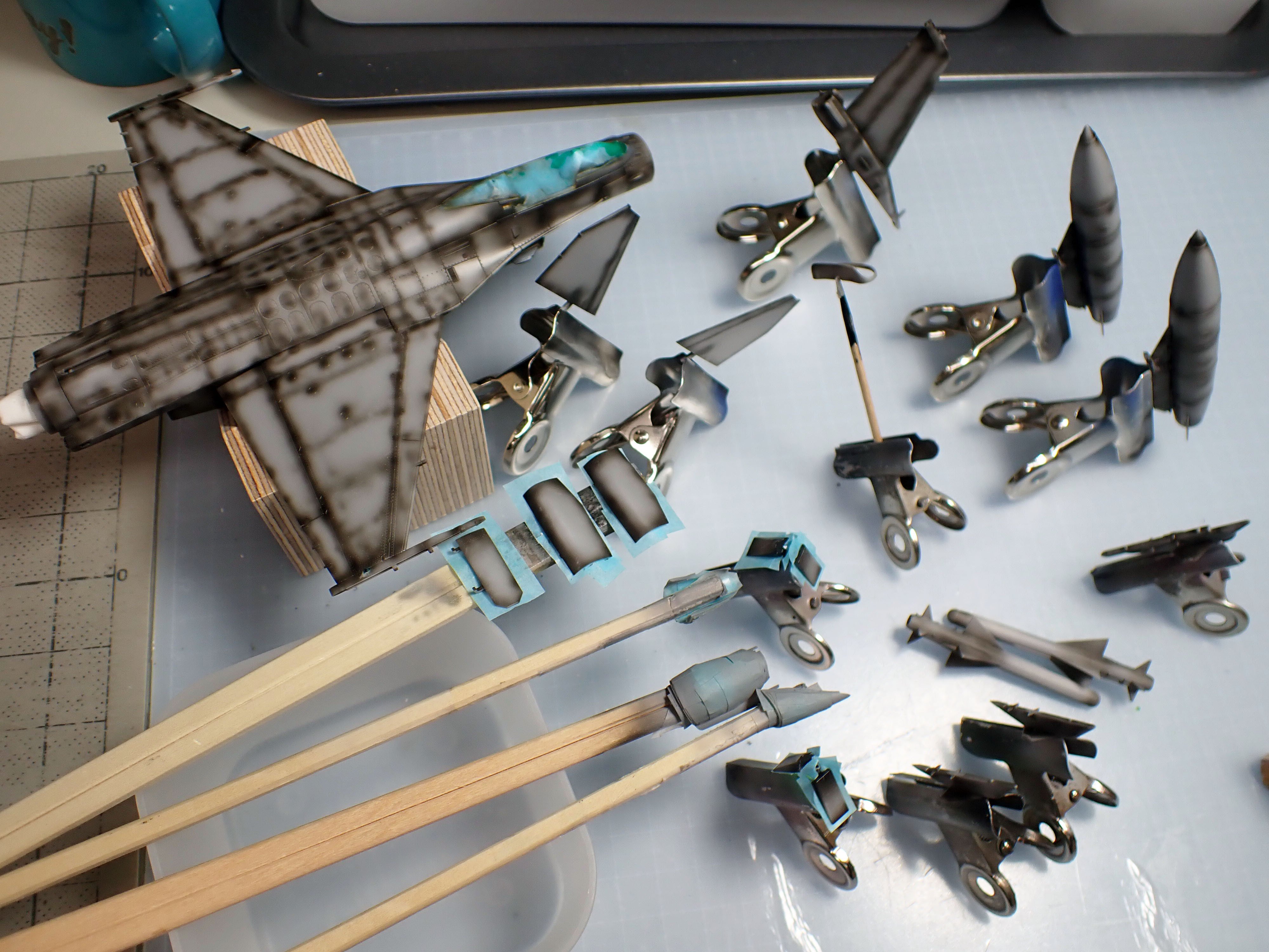 完成だけど、みかん：飛行機プラモ 1/72 F-2A（後編）｜積みプラ