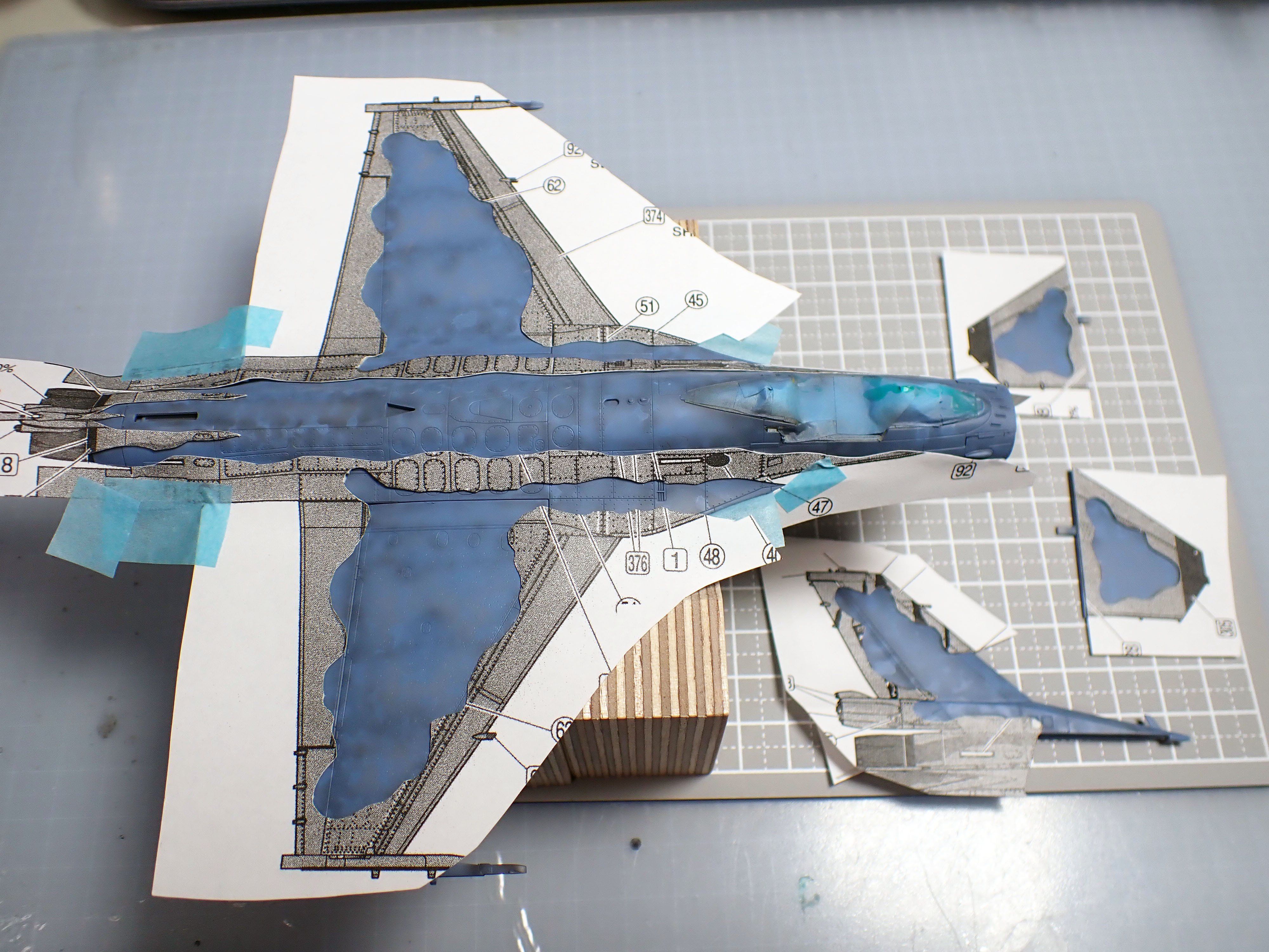 完成だけど、みかん：飛行機プラモ 1/72 F-2A（後編）｜積みプラ