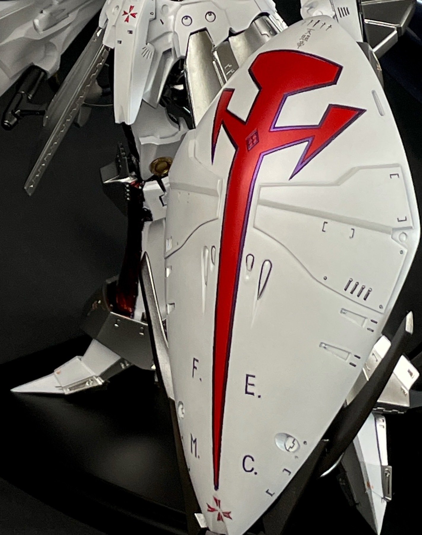 1/100『レッドミラージュV-3 インナパ』（ボークス※ガレキ版）完成画像