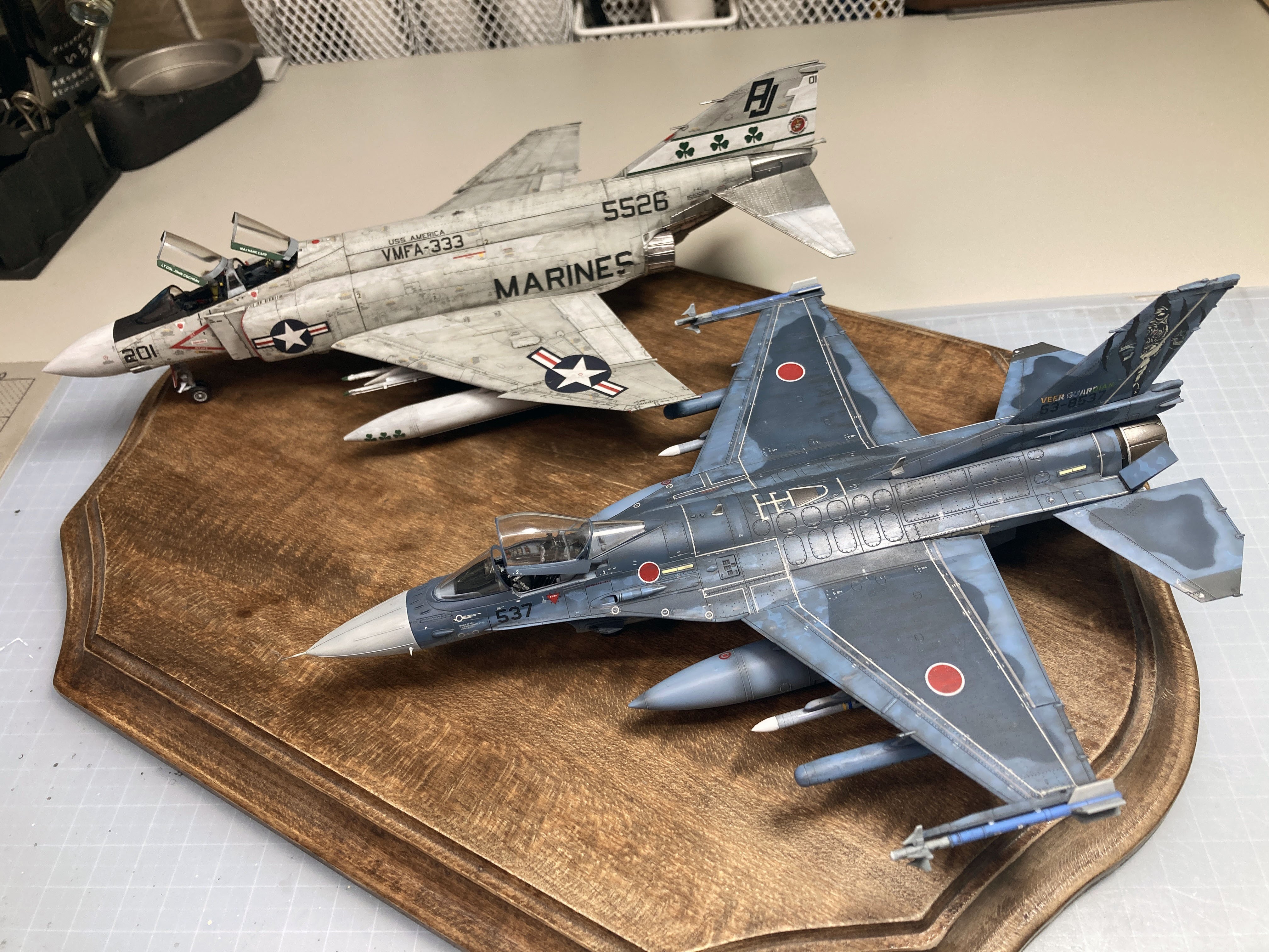 完成だけど、みかん：飛行機プラモ 1/72 F-2A（後編）｜積みプラで詰ん