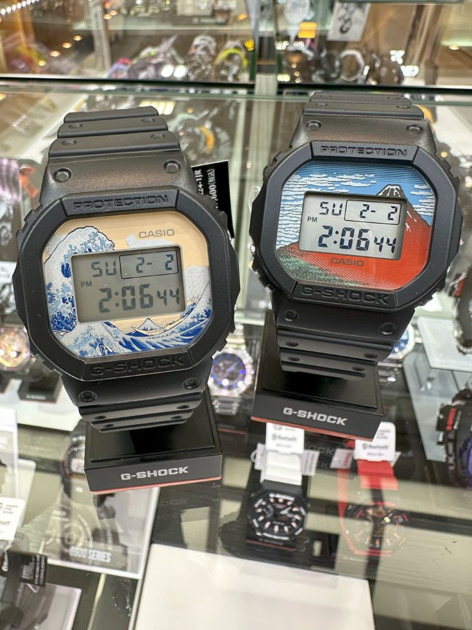 G-SHOCK】葛飾北斎限定モデル|大西時計店@オンライン G-SHOCK】葛飾北斎限定モデル|大西時計店@オンライン