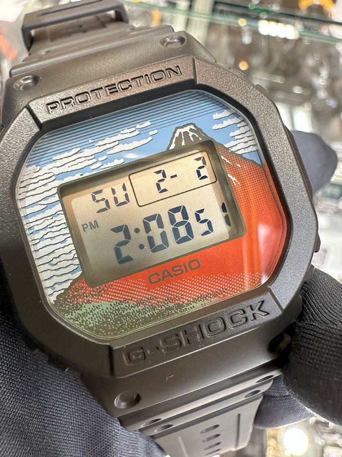 G-SHOCK】葛飾北斎限定モデル|大西時計店@オンライン G-SHOCK】葛飾北斎限定モデル|大西時計店@オンライン