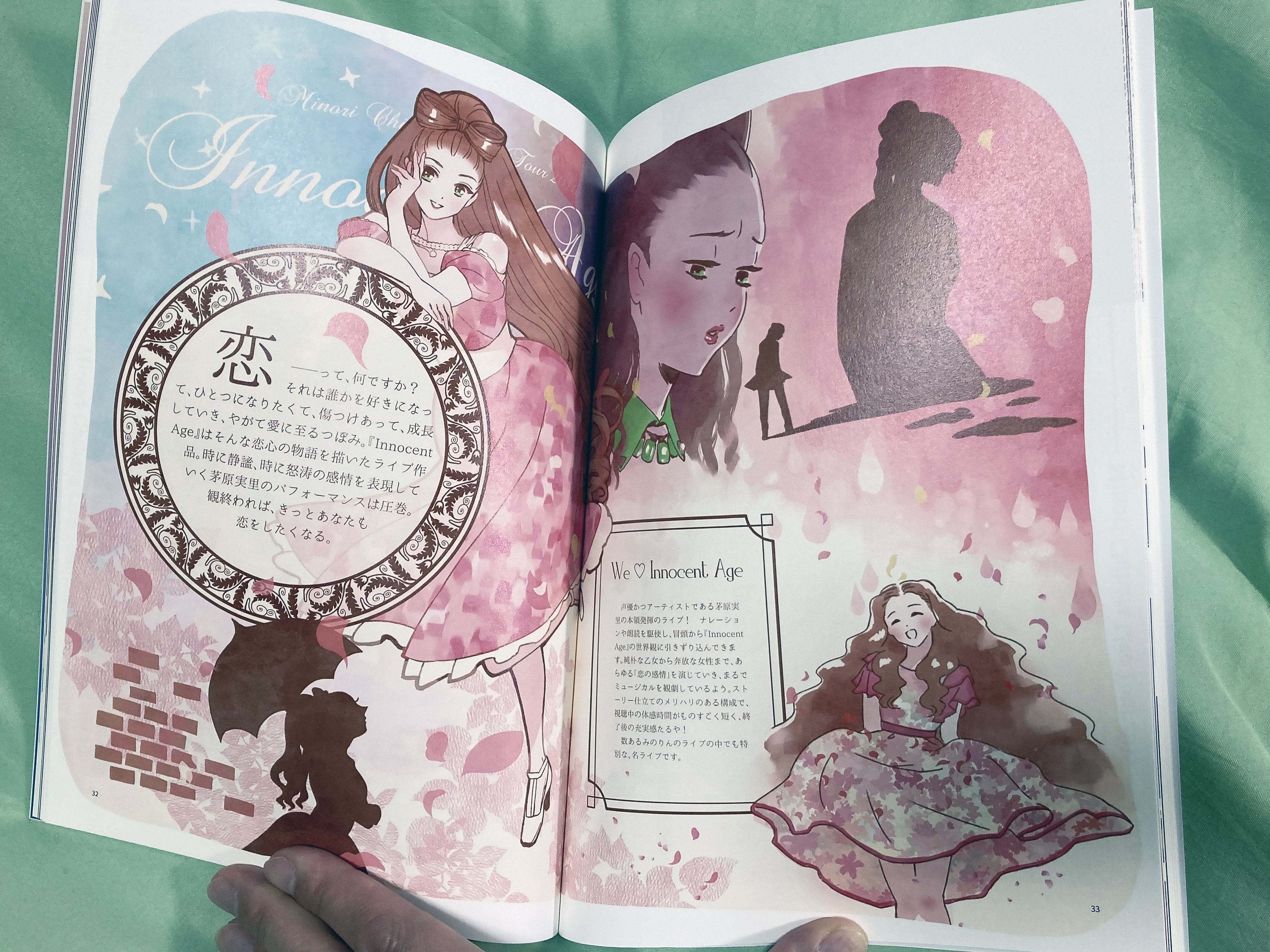 茅原実里さんのライブソフトイラスト集「Minori Chihara Live