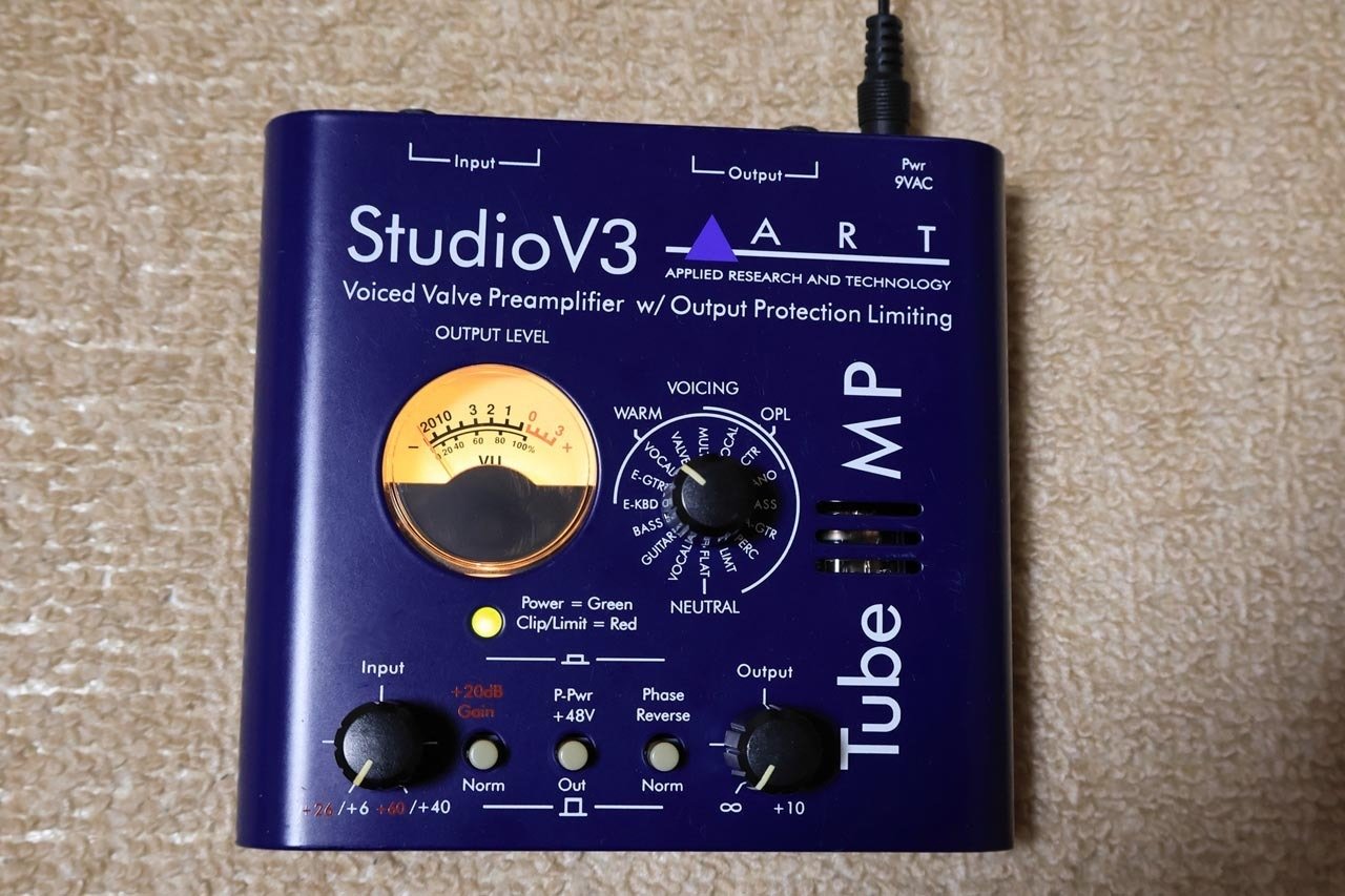 ART TUBE MP STUDIO V3 ACアダプタの、ノイズについて｜sakisakura_X