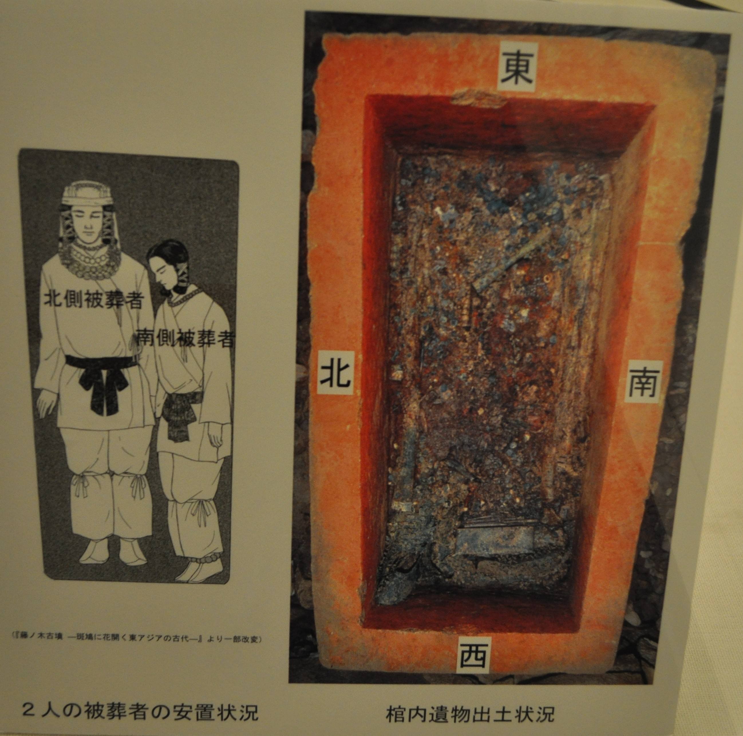 金銅製筒形品は頭飾り。女性だった藤ノ木古墳のもう一人の被葬者