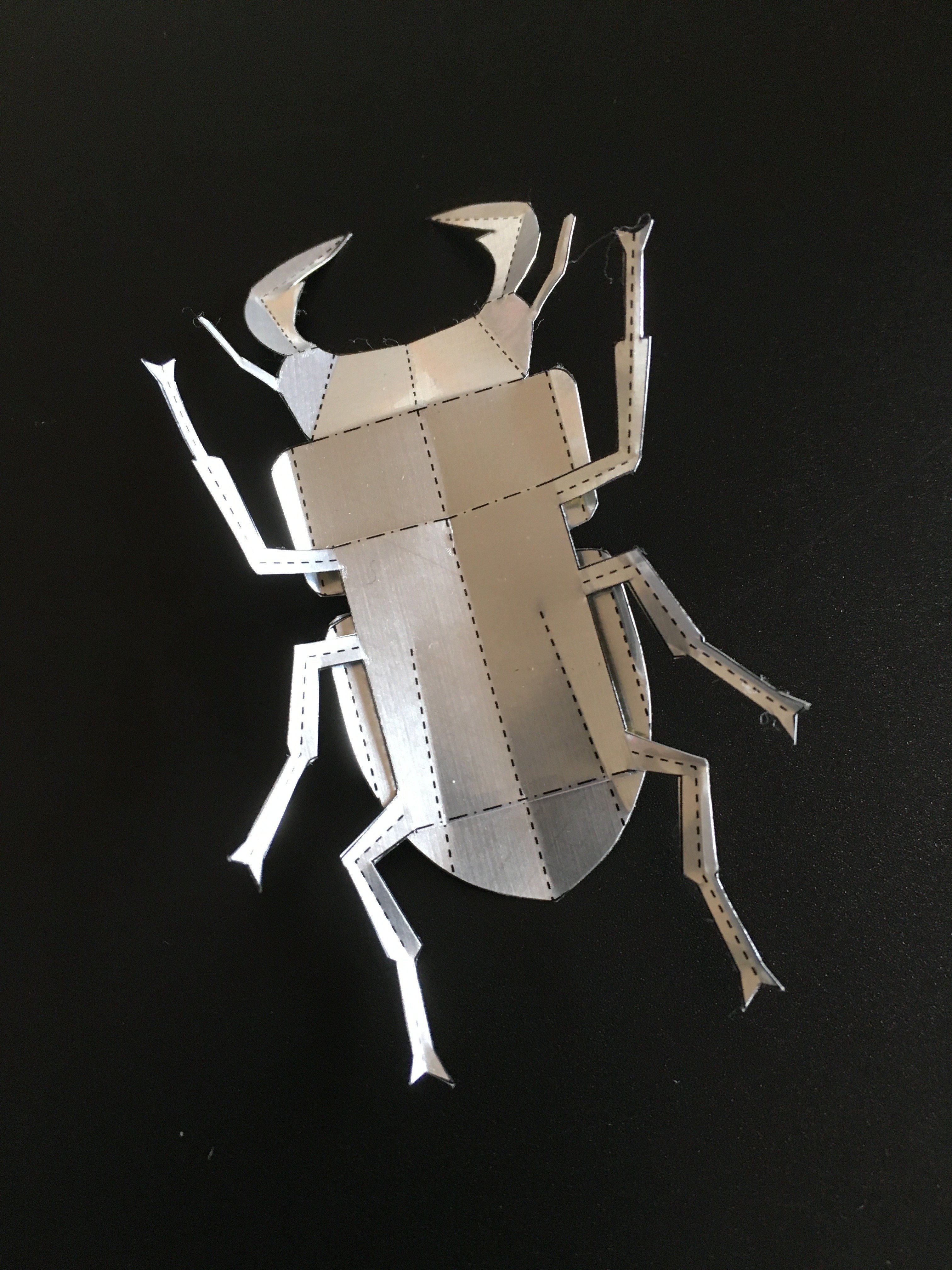 アルミ缶クラフト（鹿田式）の作り方｜折り板金