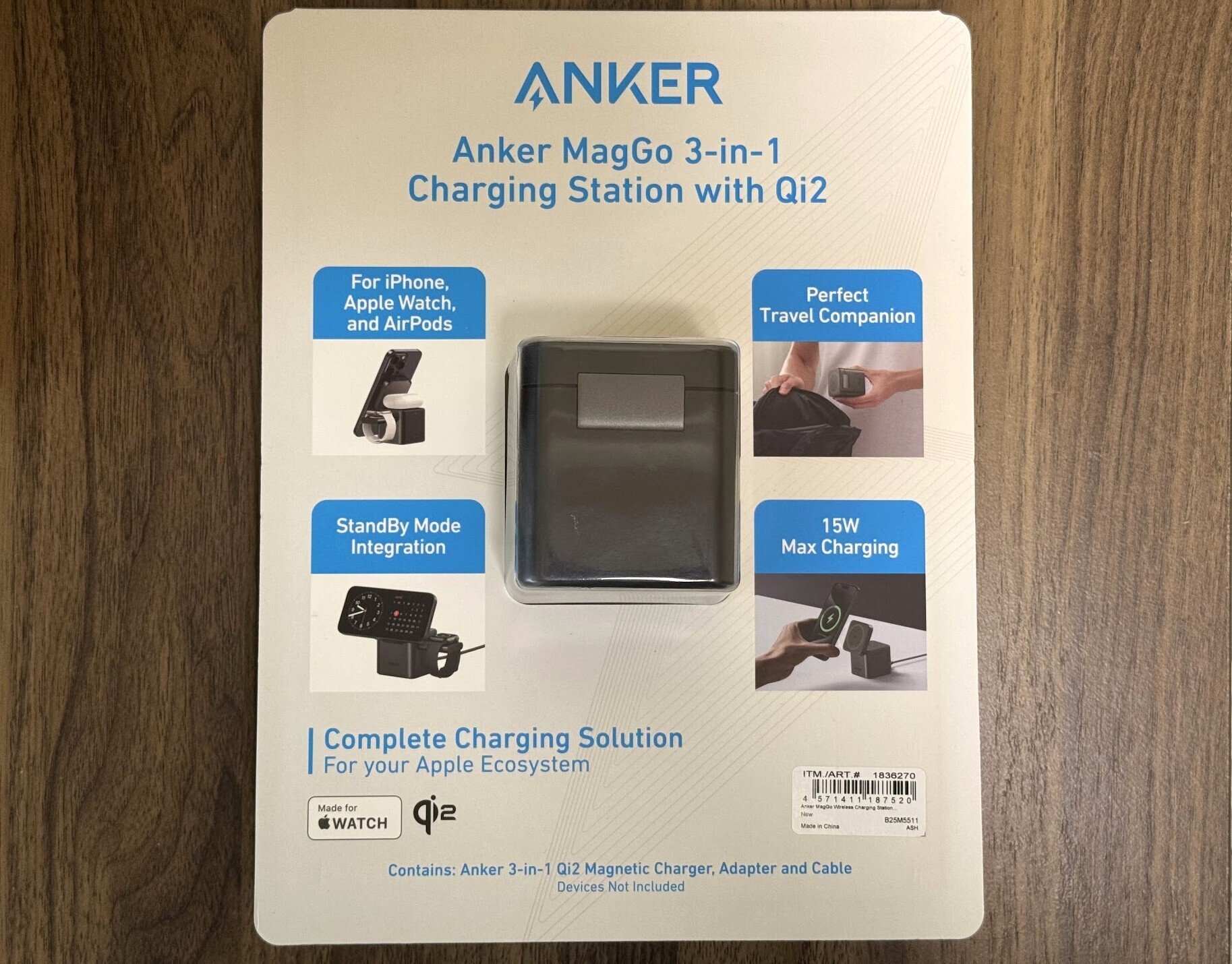 Ankerの3-in-1充電器がほぼ半額だと？【コストコ】【Anker 3-in-1