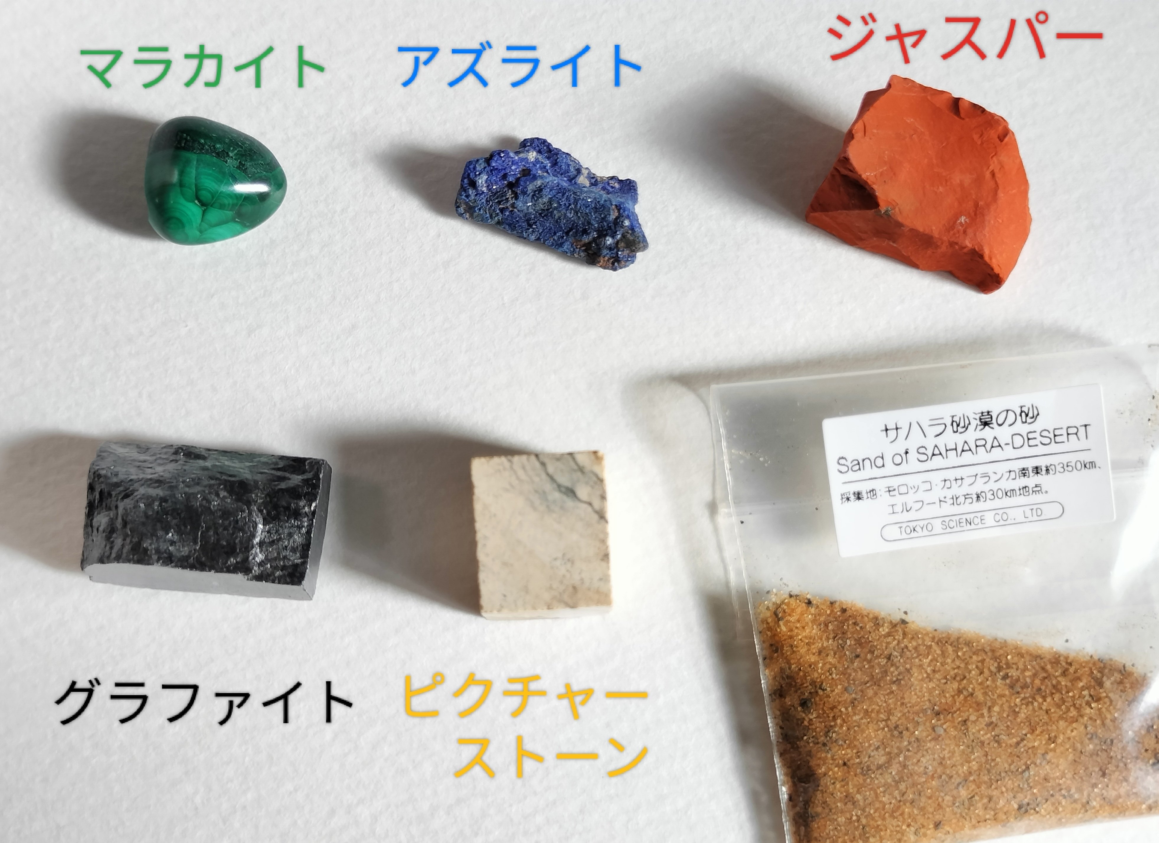 51 描いてみた「宝石の絵の具」｜stone earth