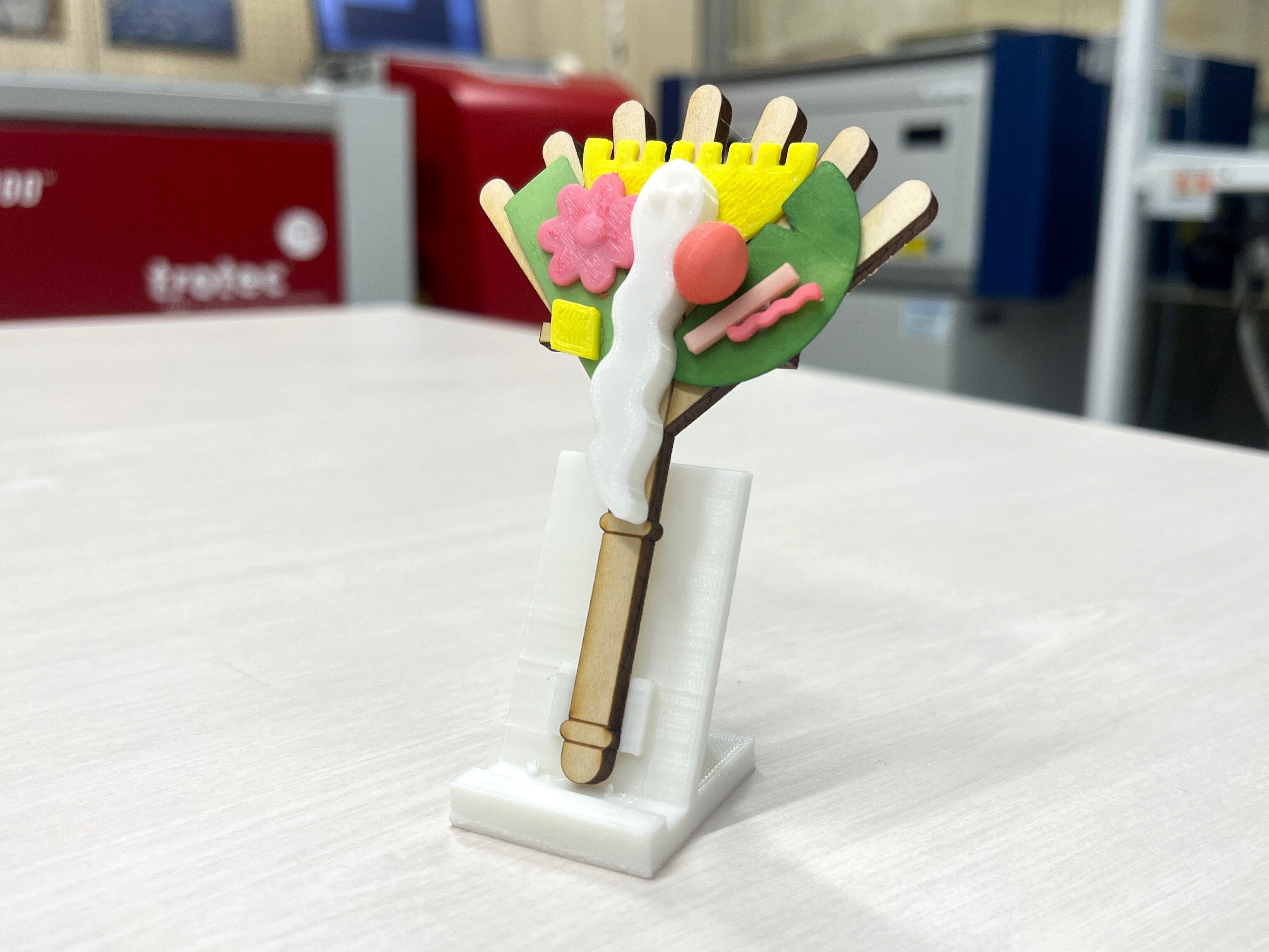 デジタルものづくりレシピ】 はじめての3Dプリンター “オリジナル熊手