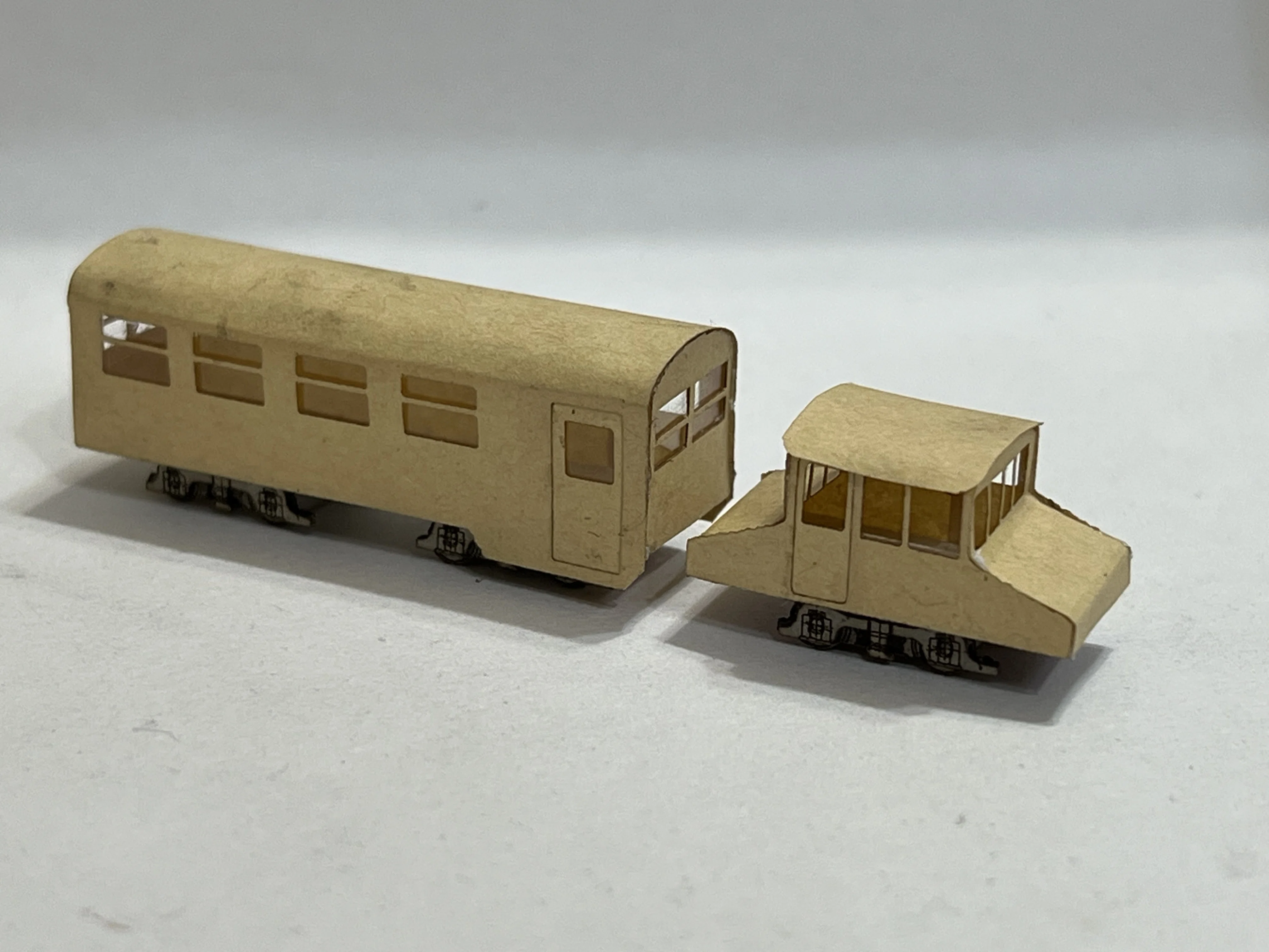 Nゲージ】鉱山鉄道というか簡易軌道というかナローな車両を自作｜tano