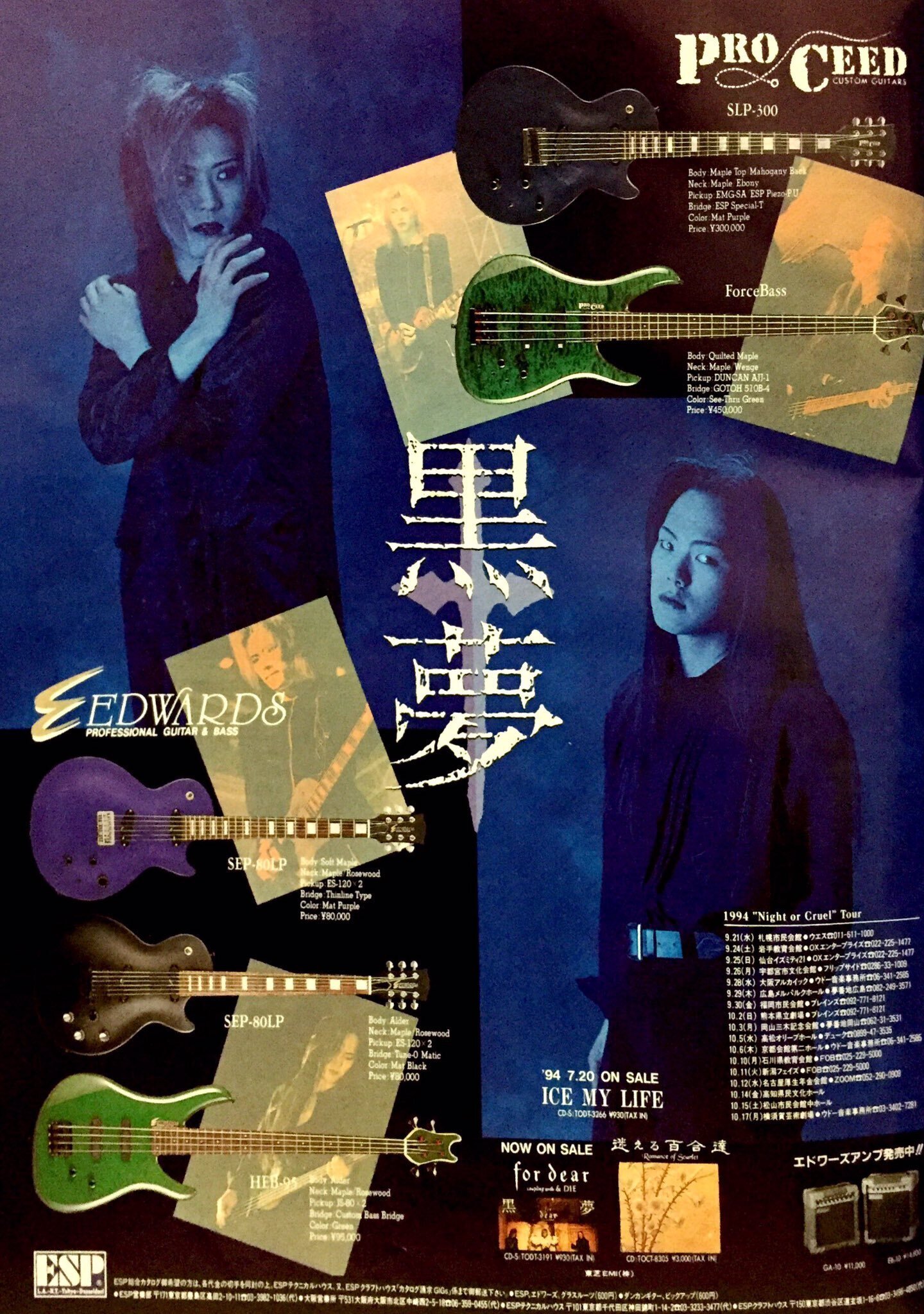 ESPのオリジナル・モデル、セットアップ完了！ | New Guitar Note +