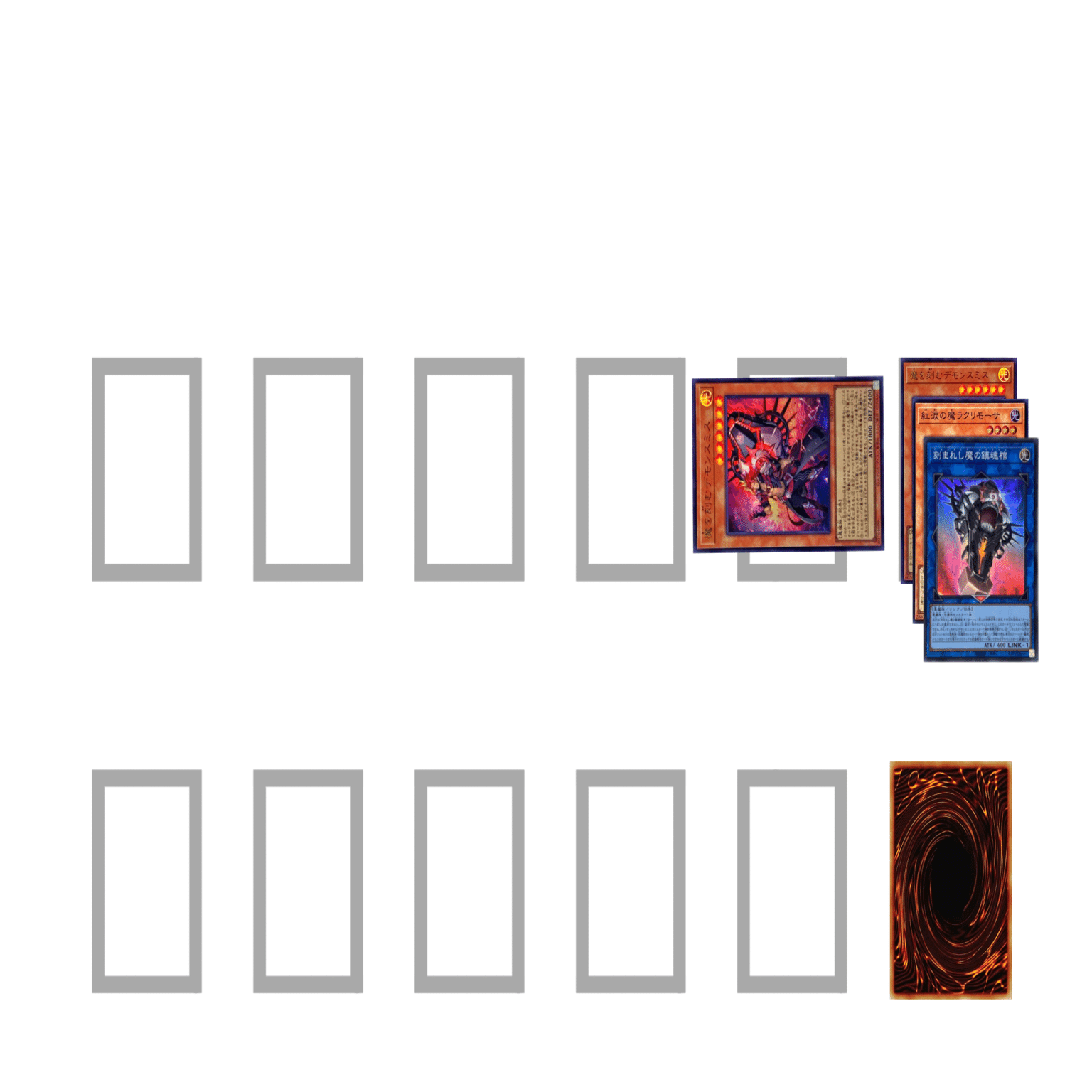 遊戯王 エルフェンノーツ アザミナ デモンスミス デッキ [04350