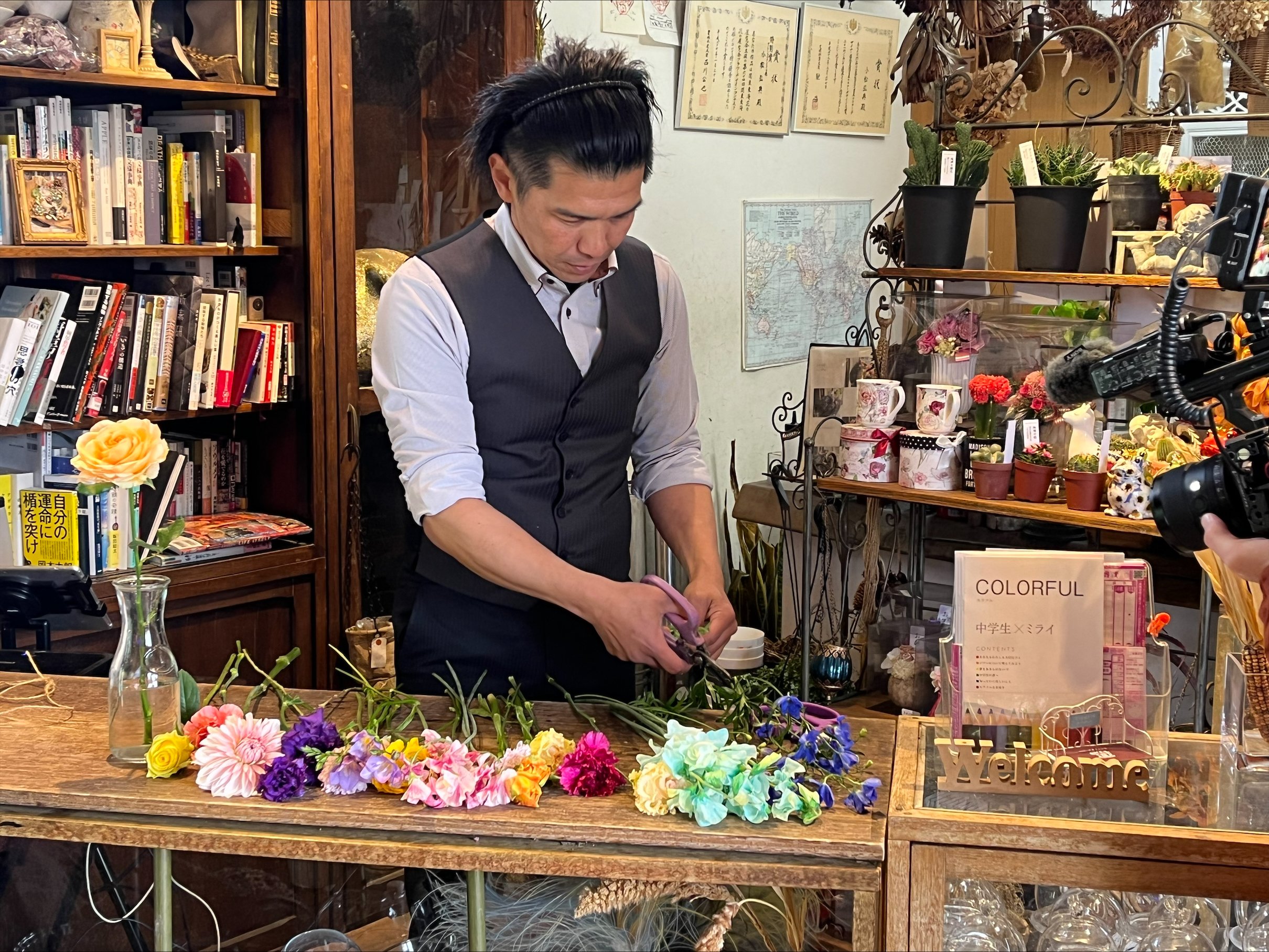 一輪の花で人の心を動かす。フラワーデザインを通じて、山梨から世界へ